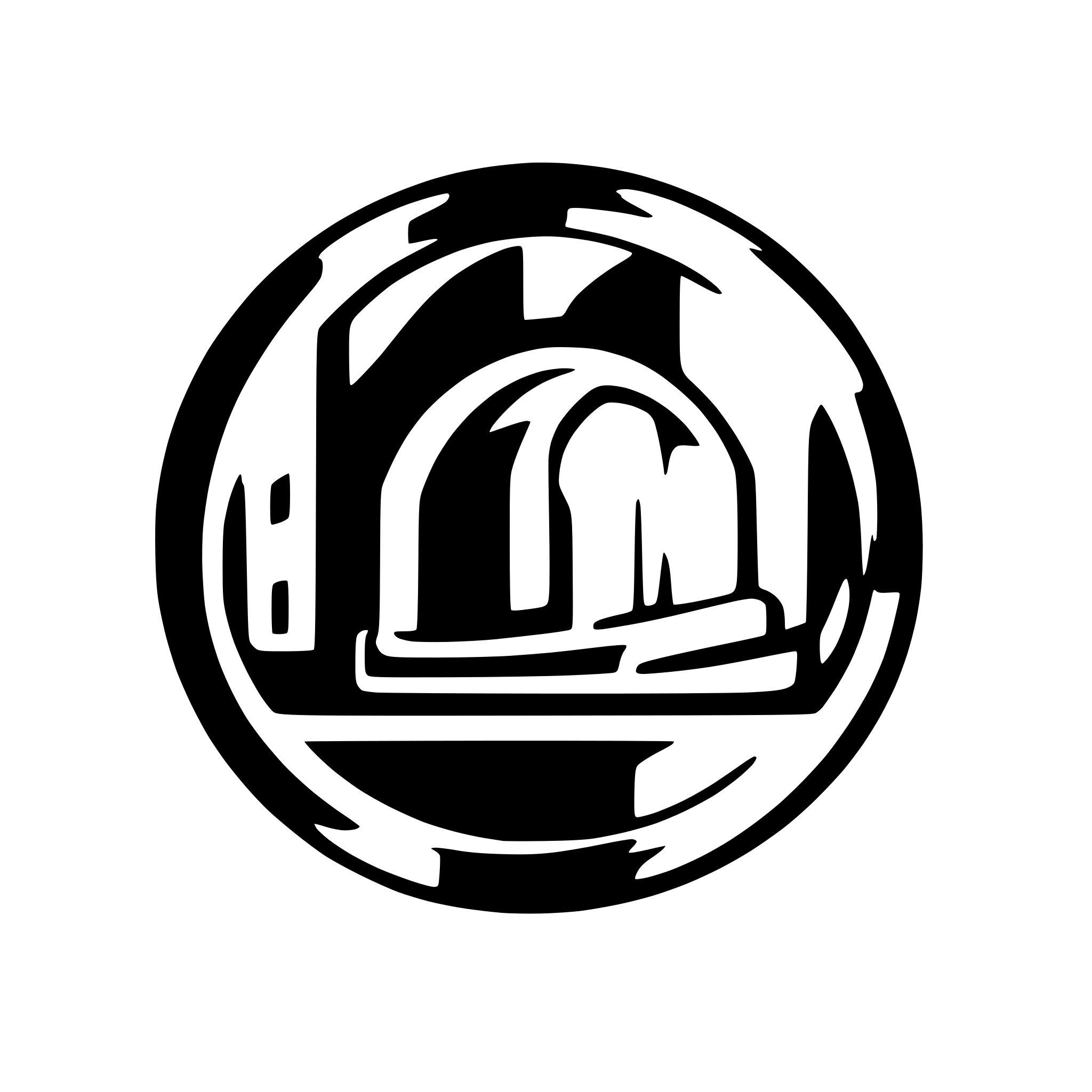 AI-generated SVG of a logo of a flat steel company