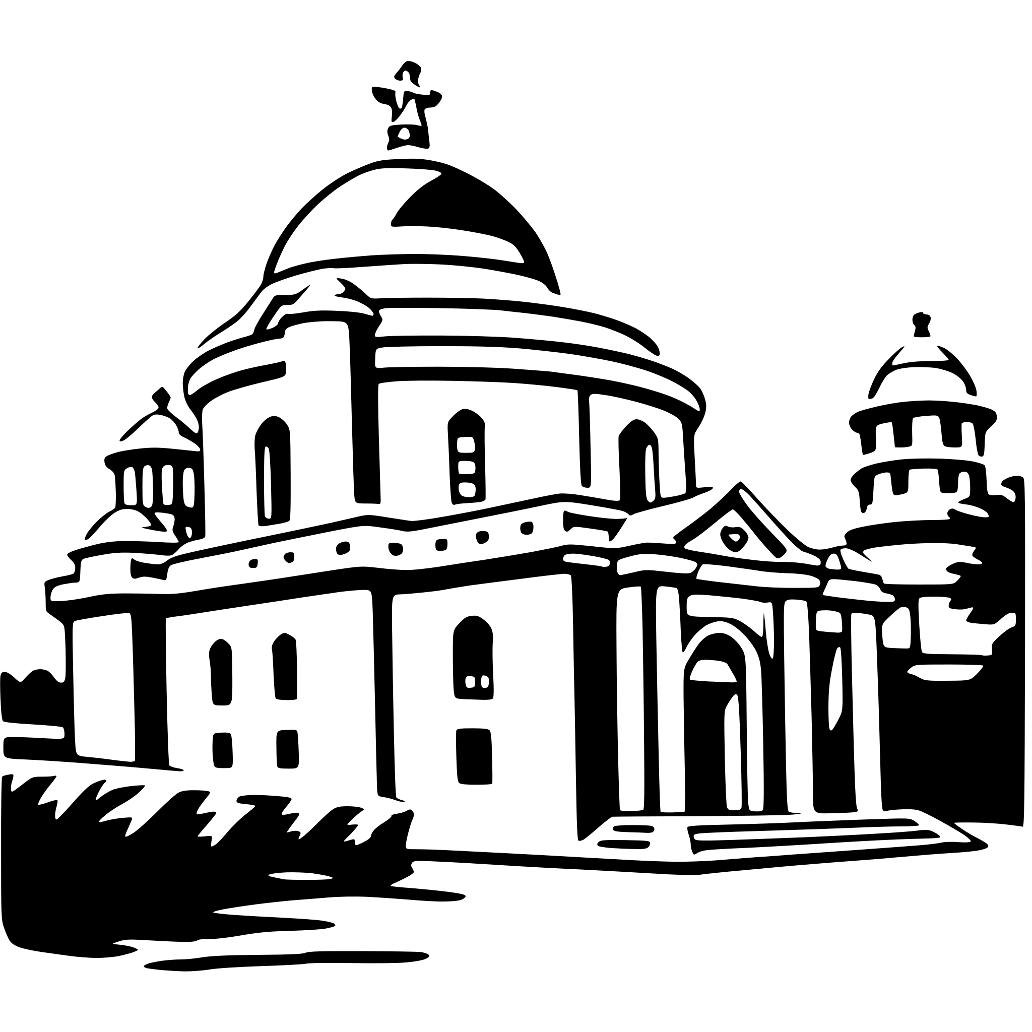 AI-generated SVG of 'chiang kai-shek memorial hall'