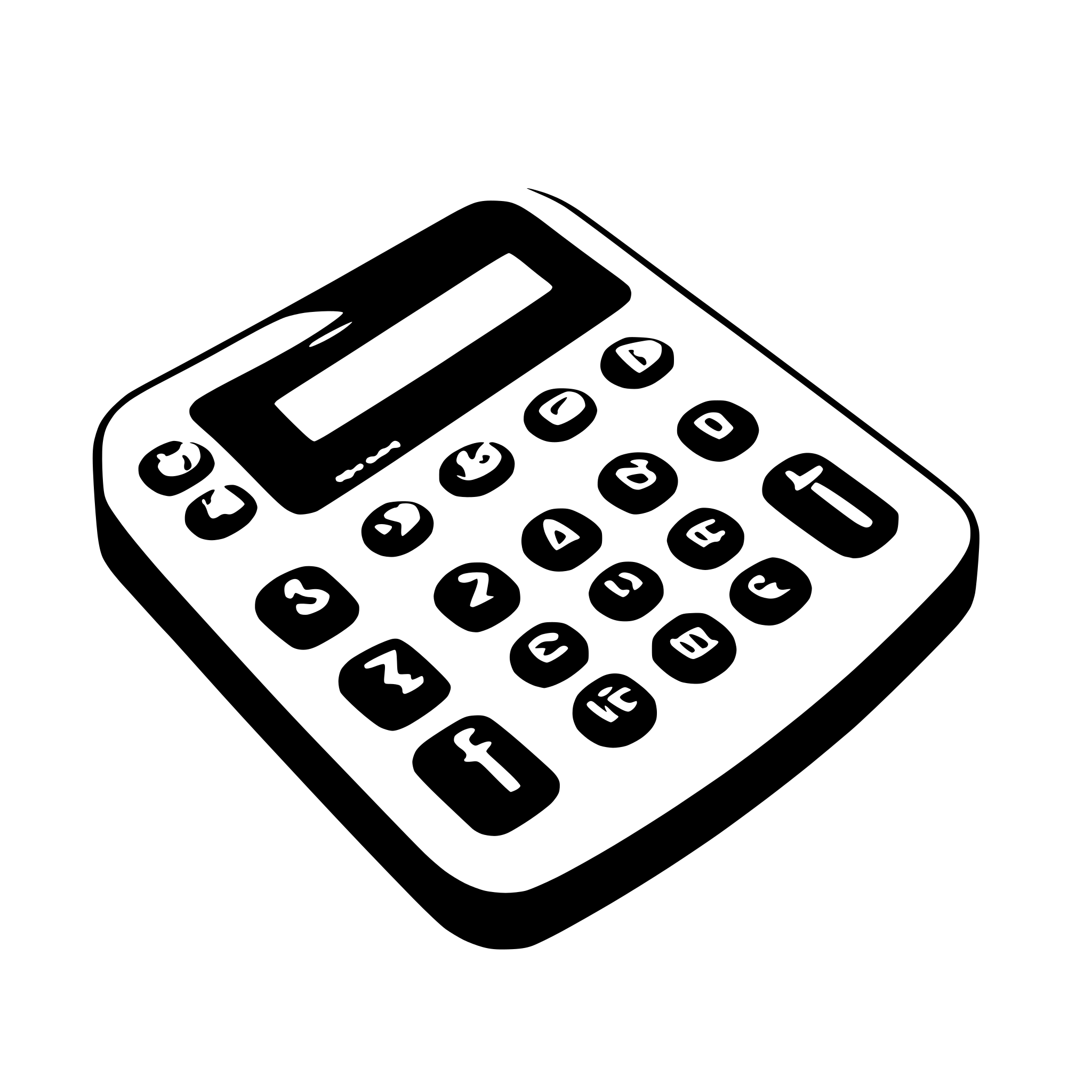 AI-generated SVG of a calculator