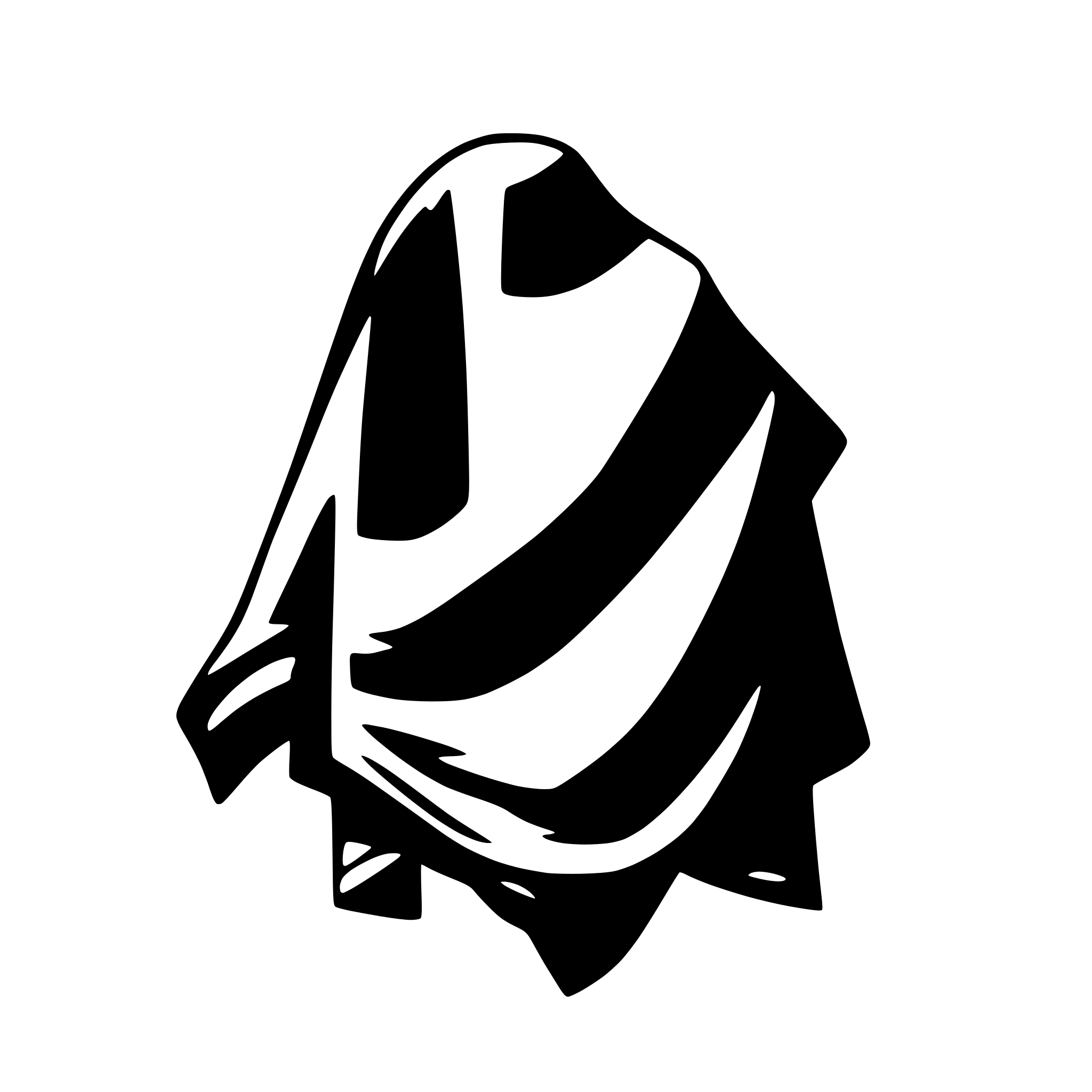 AI-generated SVG of a simple cloth icon