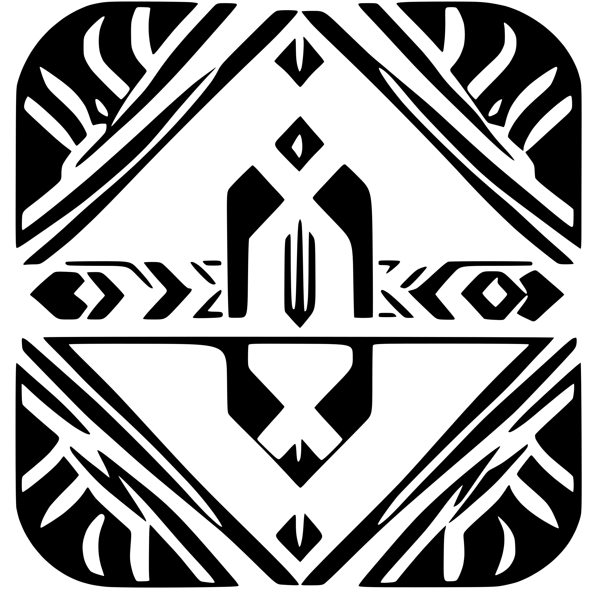 AI-generated SVG of a art deco divider