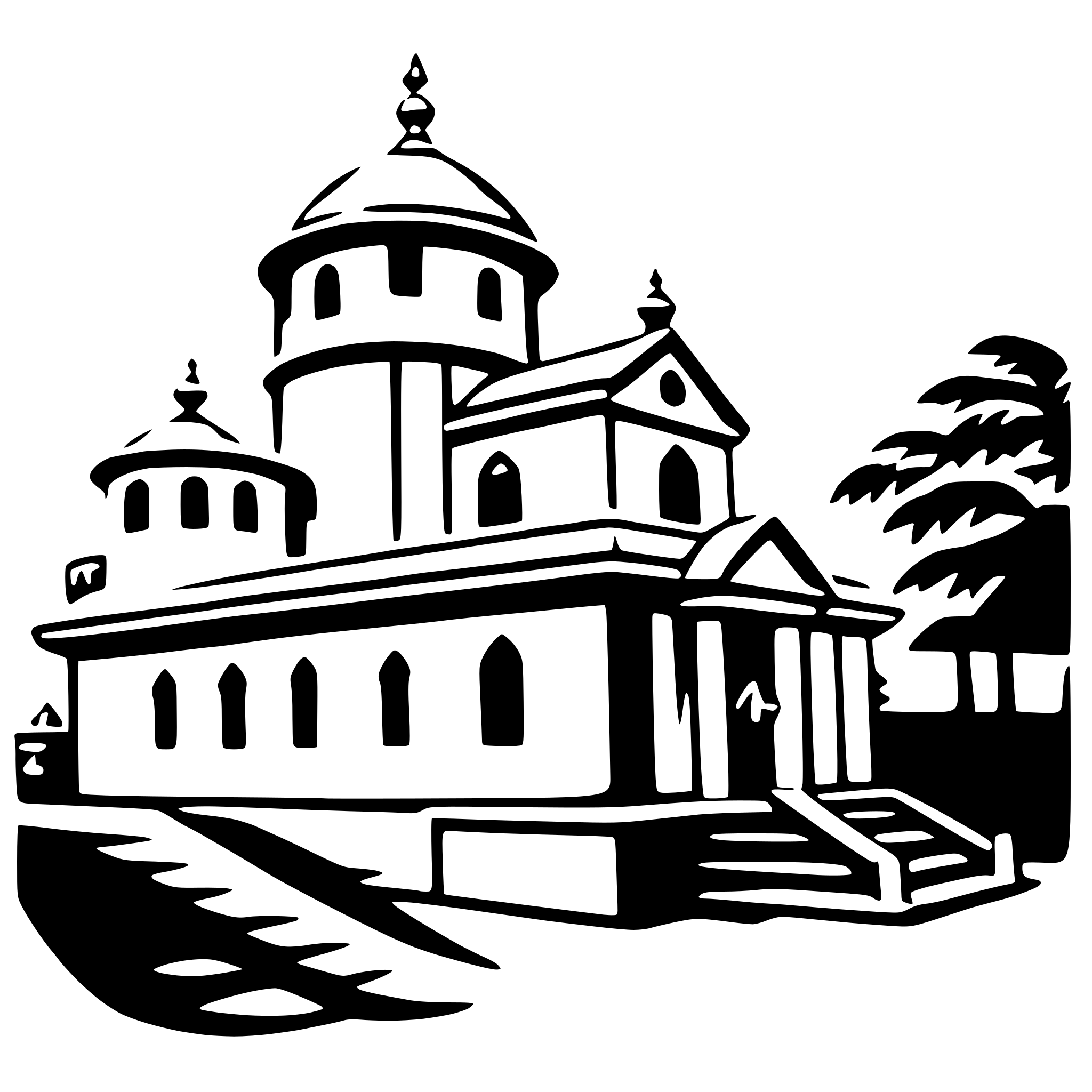 AI-generated SVG of 'pashupatinath temple'