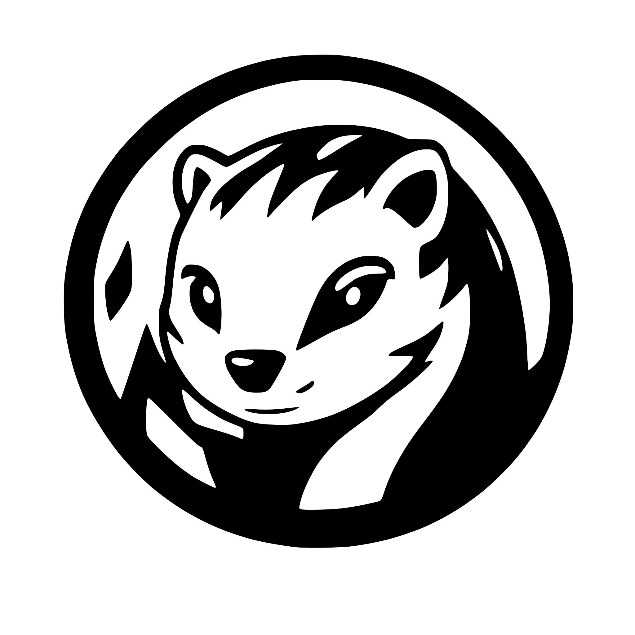 AI-generated SVG of a firefox logo but with an otter.
