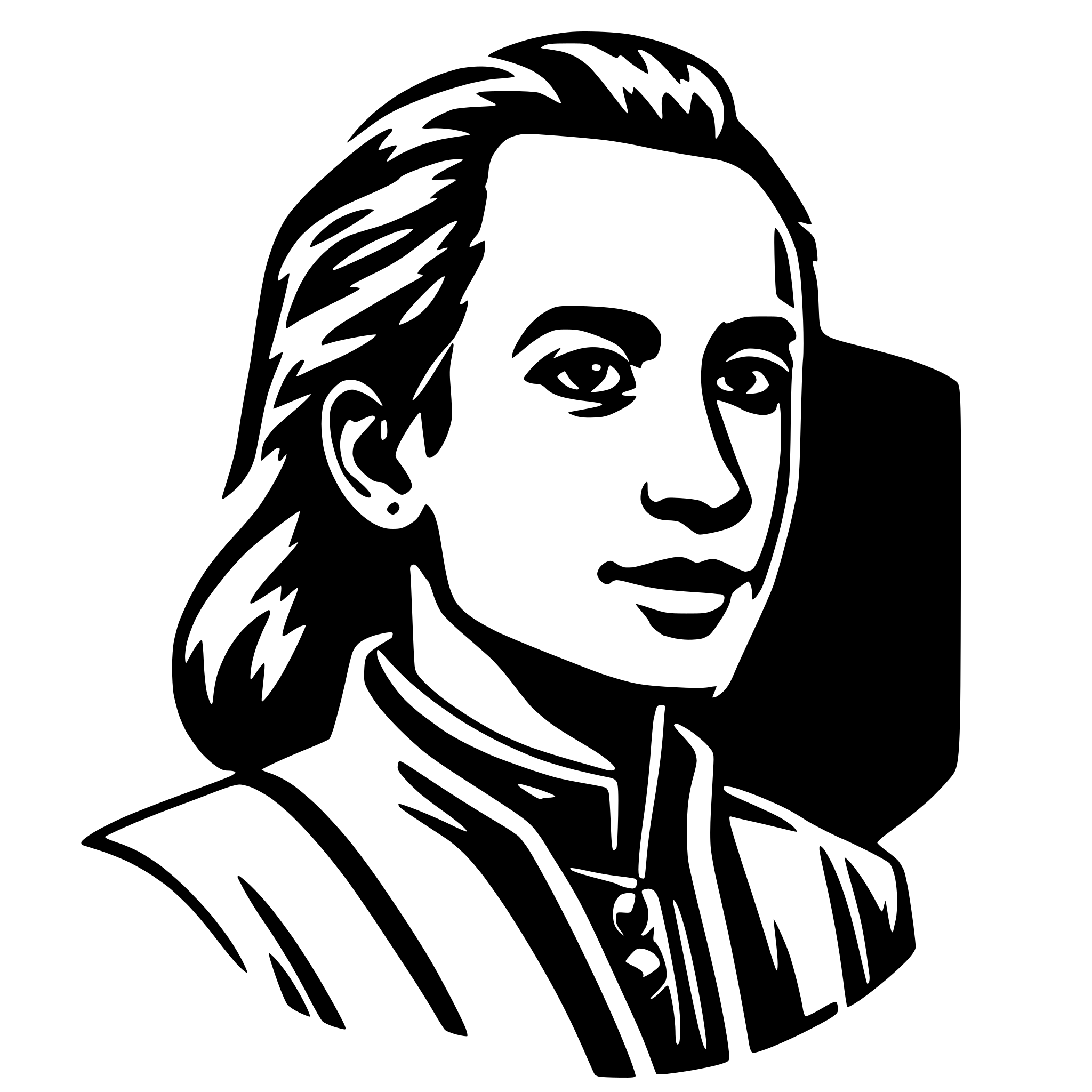 AI-generated SVG of 'Ney trader'
