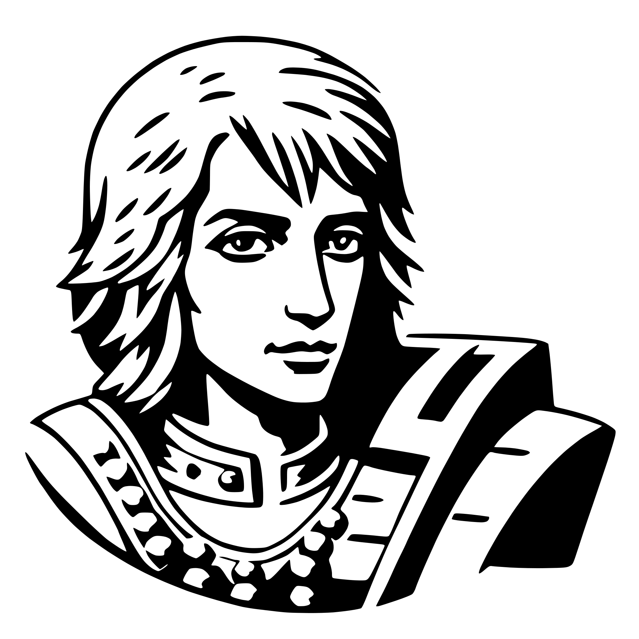 AI-generated SVG of 'gilgamesh'