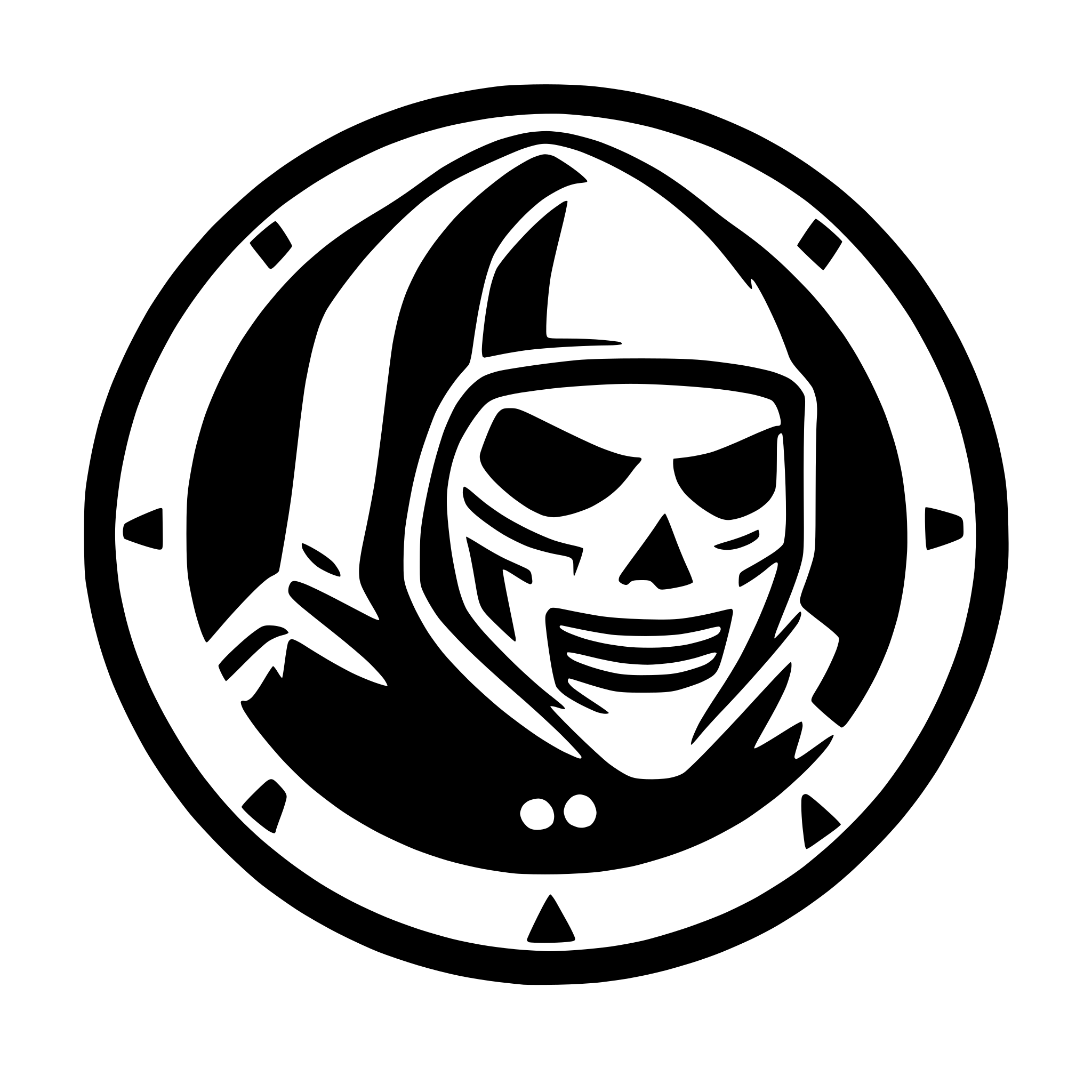 AI-generated SVG of a Create a high-quality SVG logo for a motorcycle club called 'Asylum.' The design should feature a sinister, psycho-looking hooded figure with an eerie grin, exaggerated facial features, and visible stitches or scars. The character should have a maniacal, unhinged expression, emphasizing a horror-inspired aesthetic. The typography should be bold, gothic, and slightly distressed, with the word 'Asylum' prominently displayed in a dramatic, stylized font.  The color scheme should be primarily white 