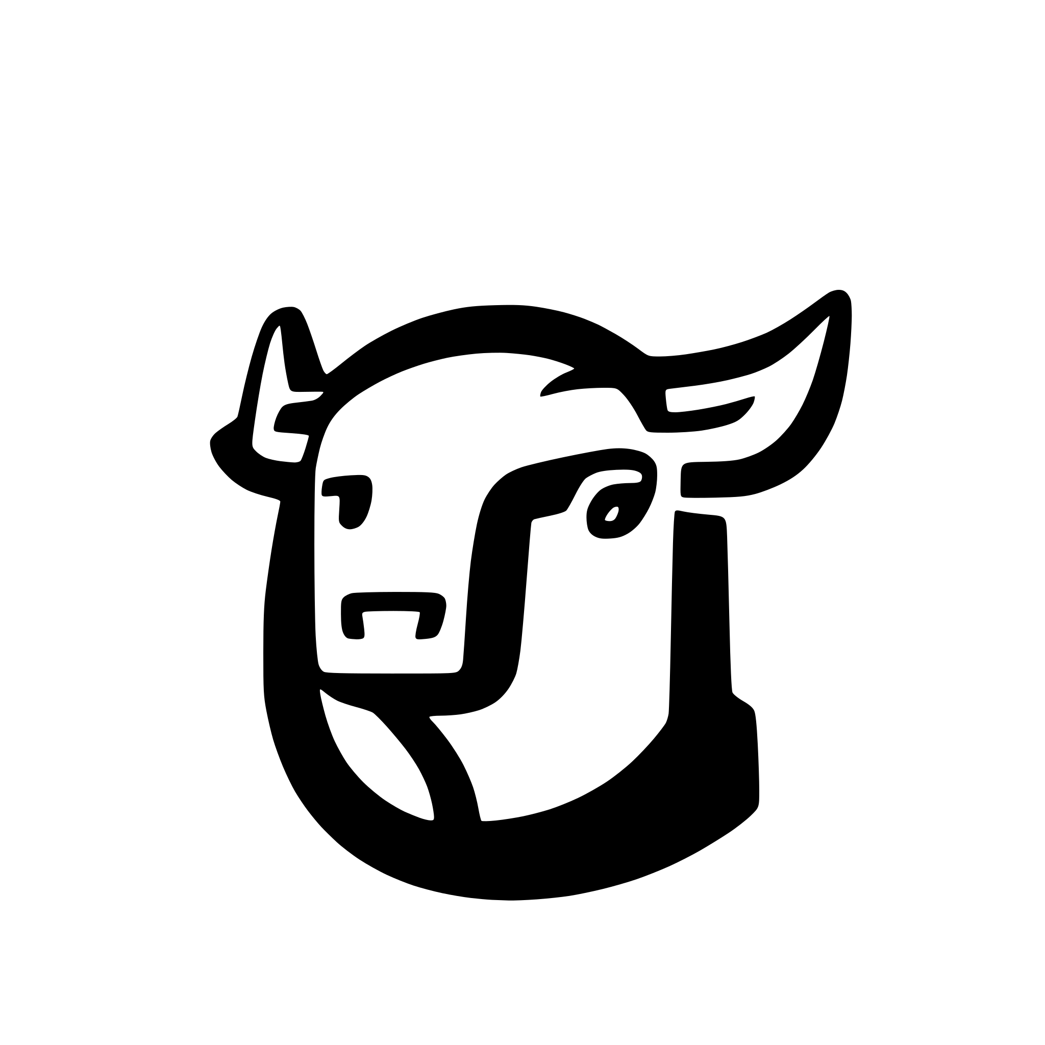 AI-generated SVG of 'bull'