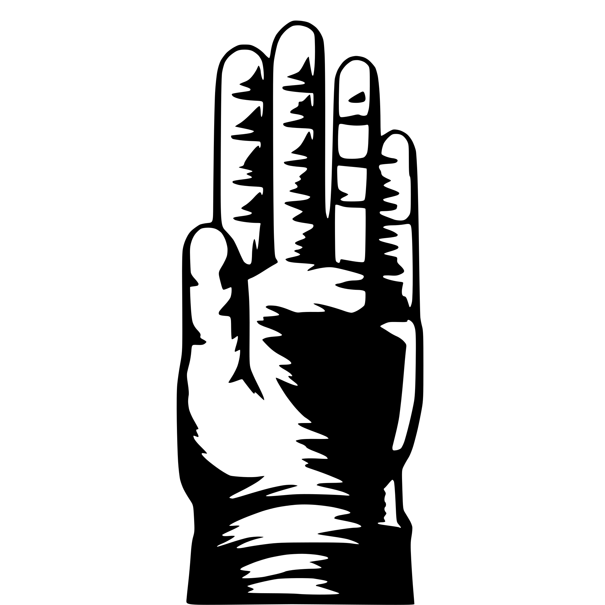 AI-generated SVG of a just a thumb template for a profile picture AI-generated SVG of a just a thumb template for a profile picture