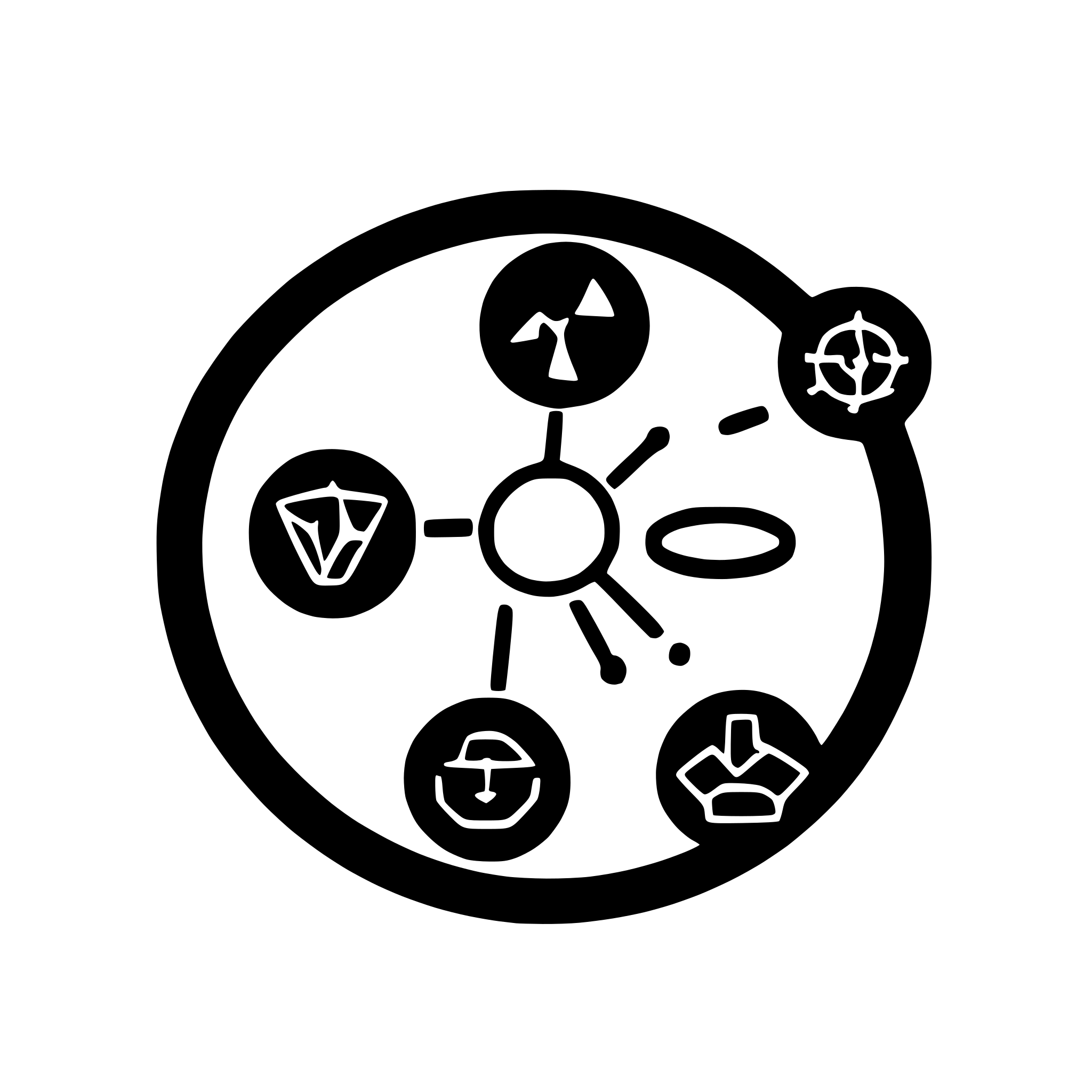 AI-generated SVG of a Design a futuristic SVG tracking UI with four circular nodes: Pending, Shipped, Out for Delivery, Delivered. Each node has a neon-blue glow, metallic background, icons inside, and a glowing progress line.