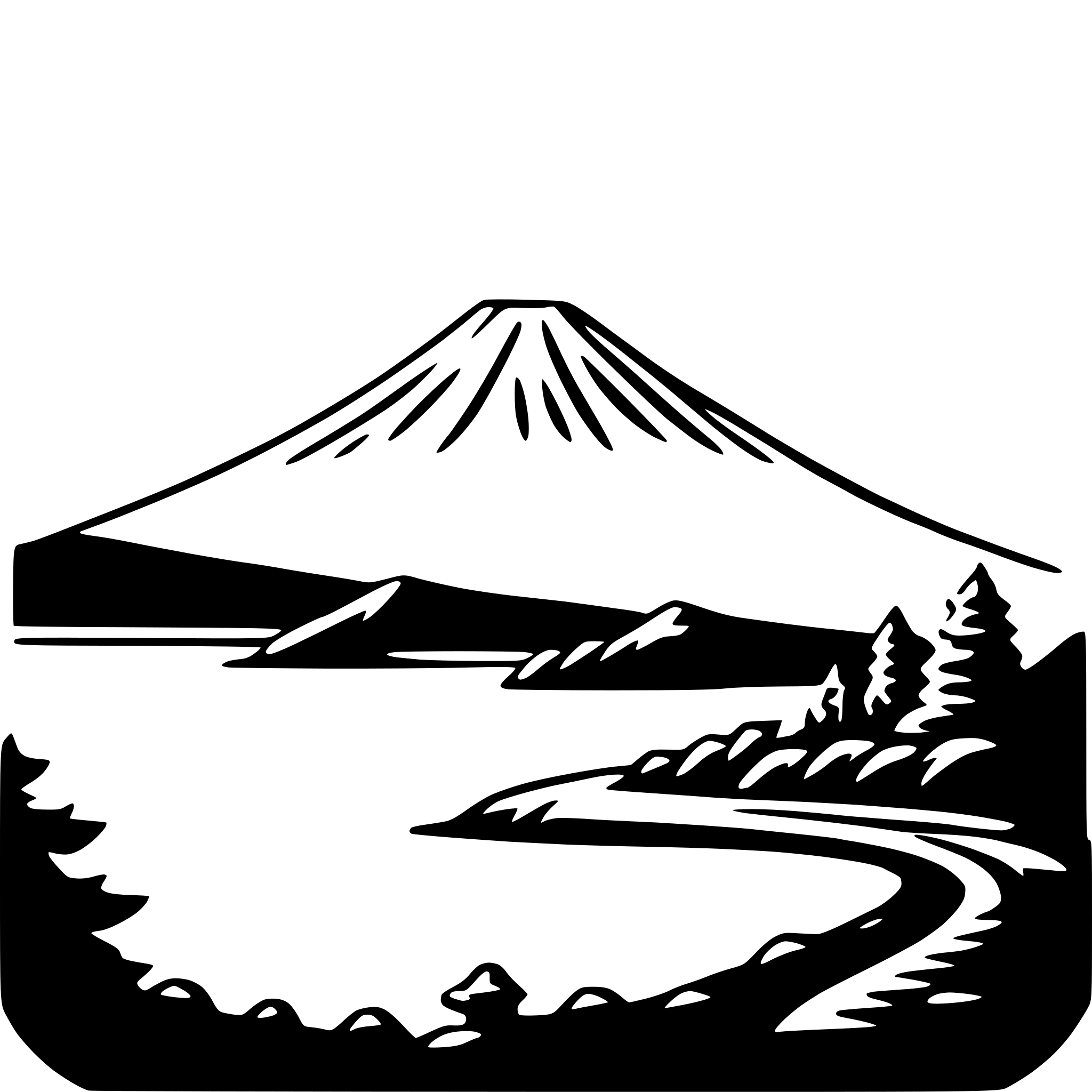AI-generated SVG of 'mount fuji'