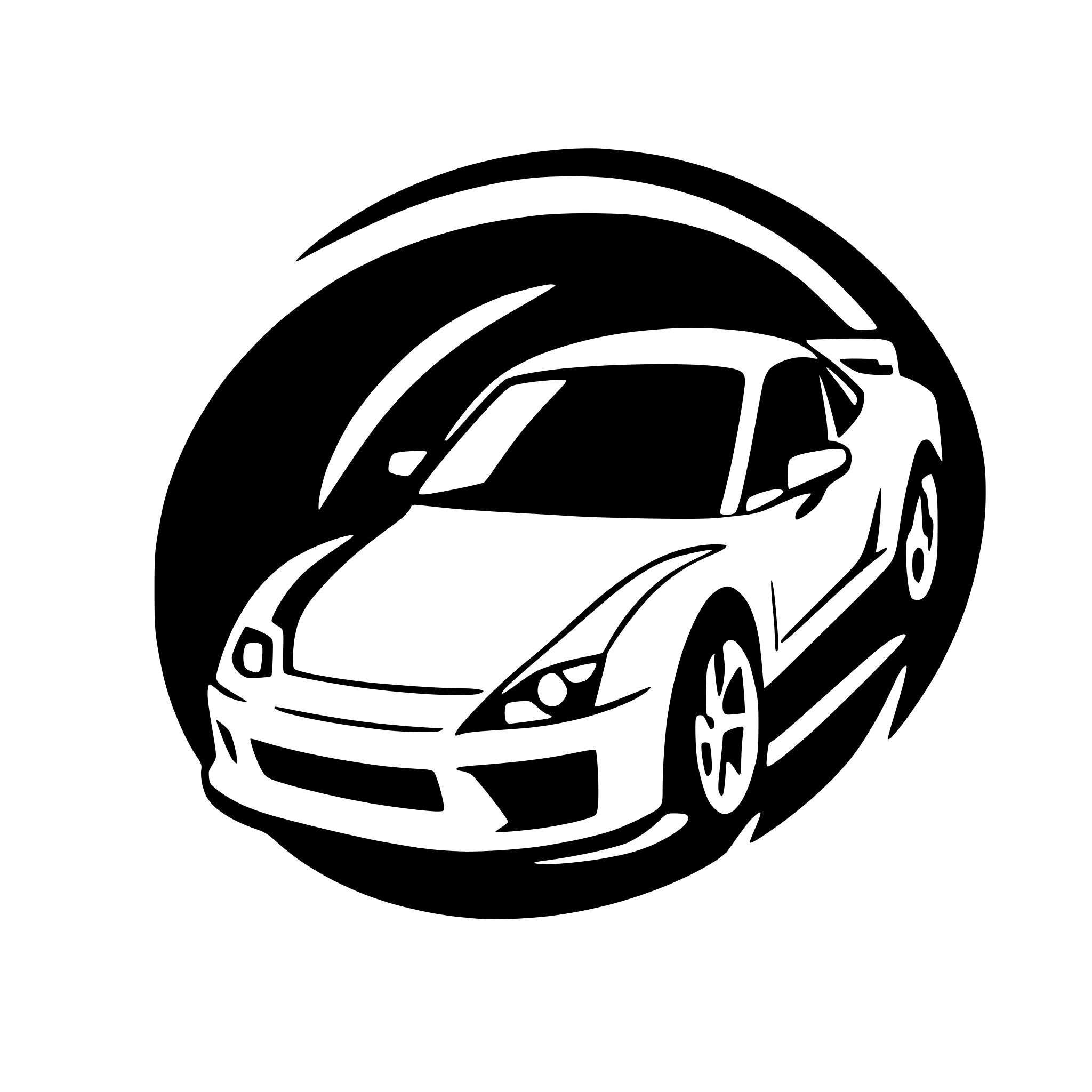 AI-generated SVG of 'toyota supra'