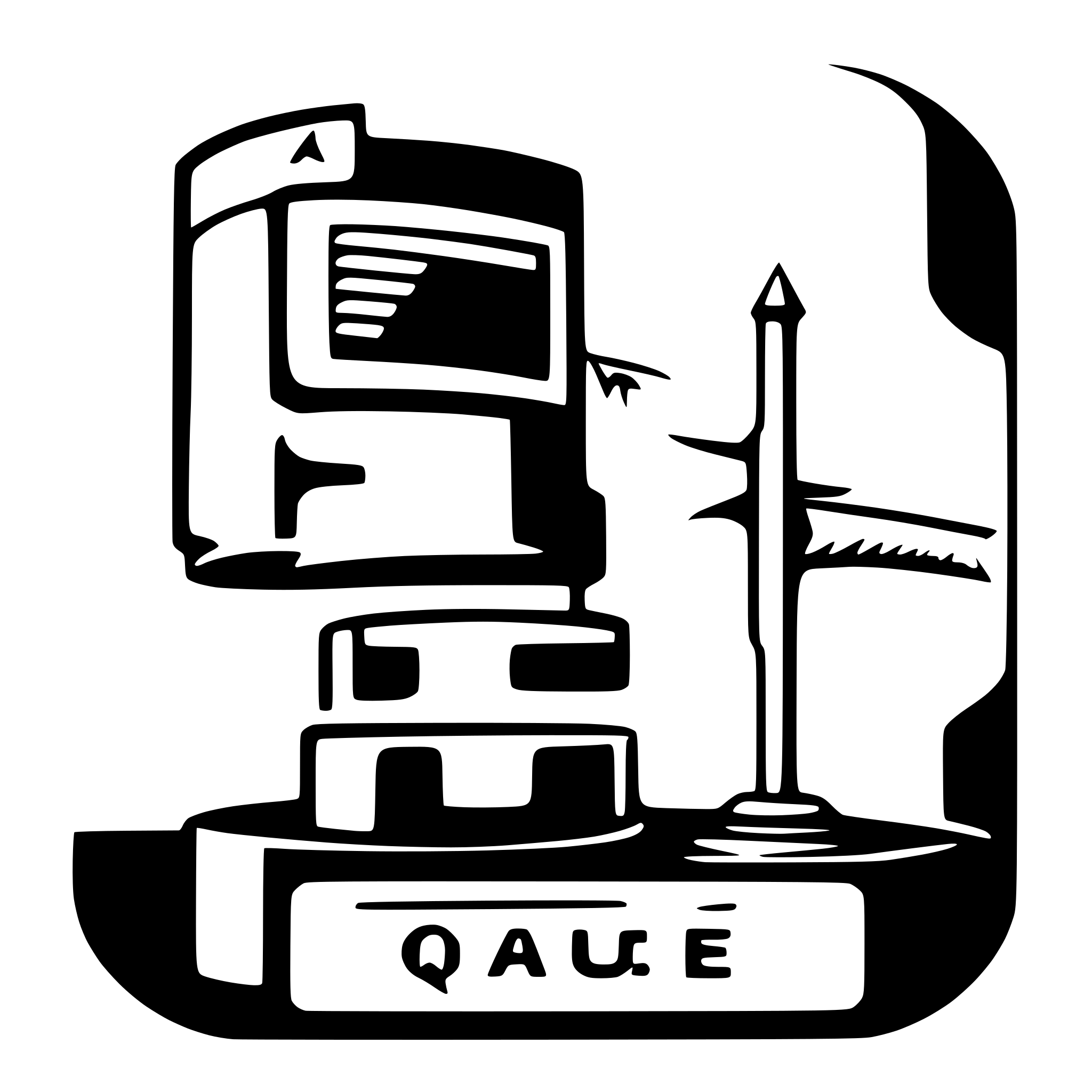 AI-generated SVG of a As a Software Architect that knows what is message queue generate icon that represent this component