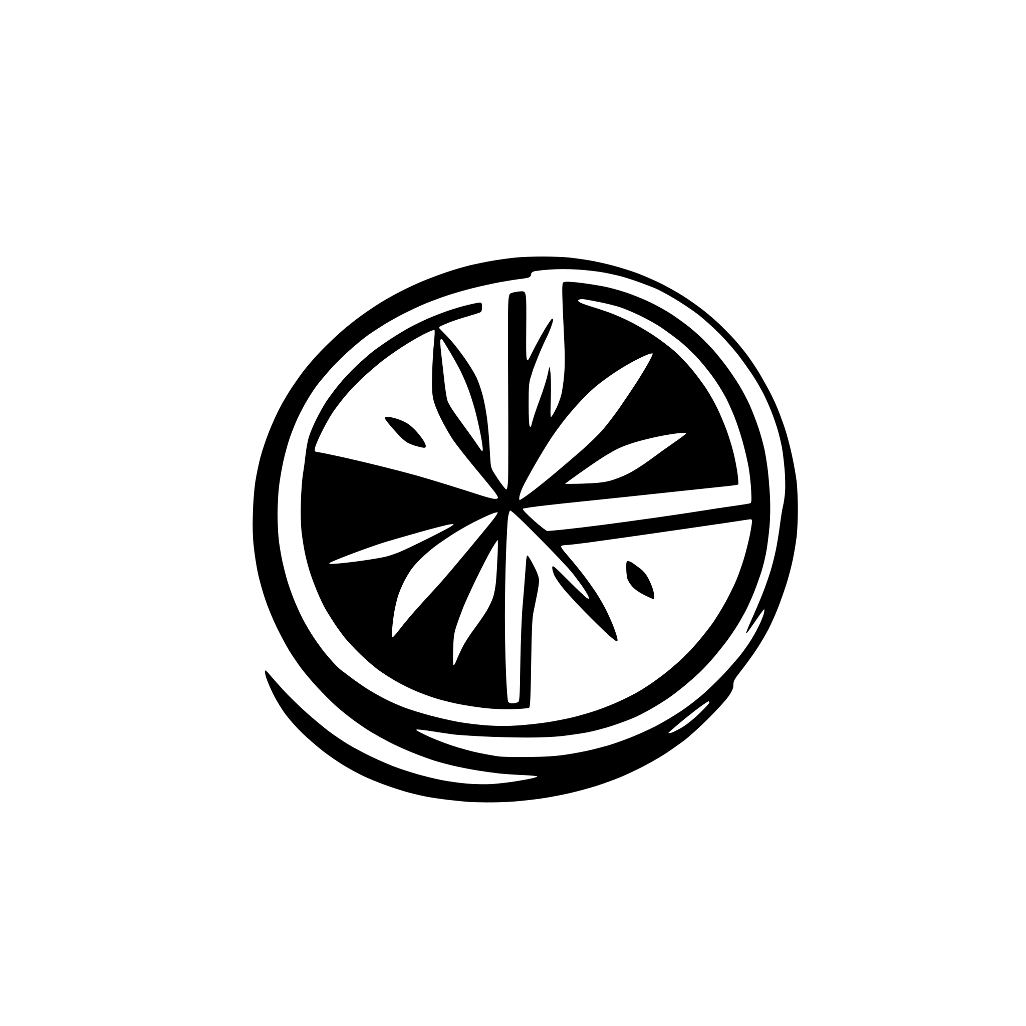 AI-generated SVG of a minimalistic green sun, which looks a bit like a pie chart