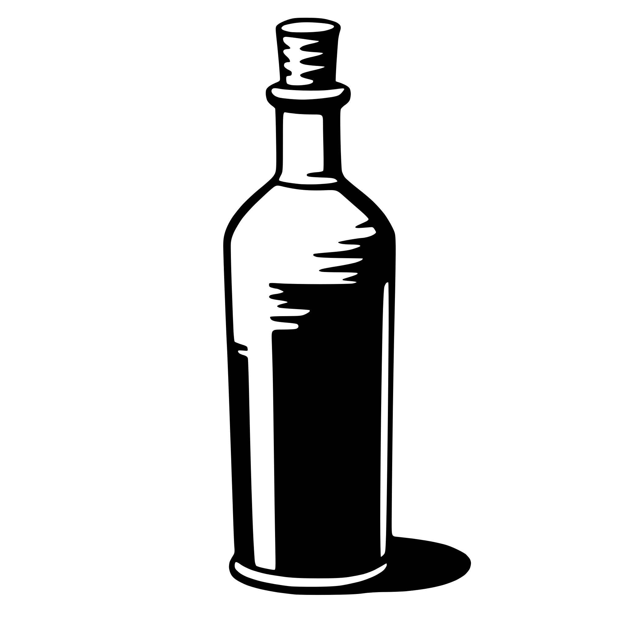 AI-generated SVG of 'bottle'