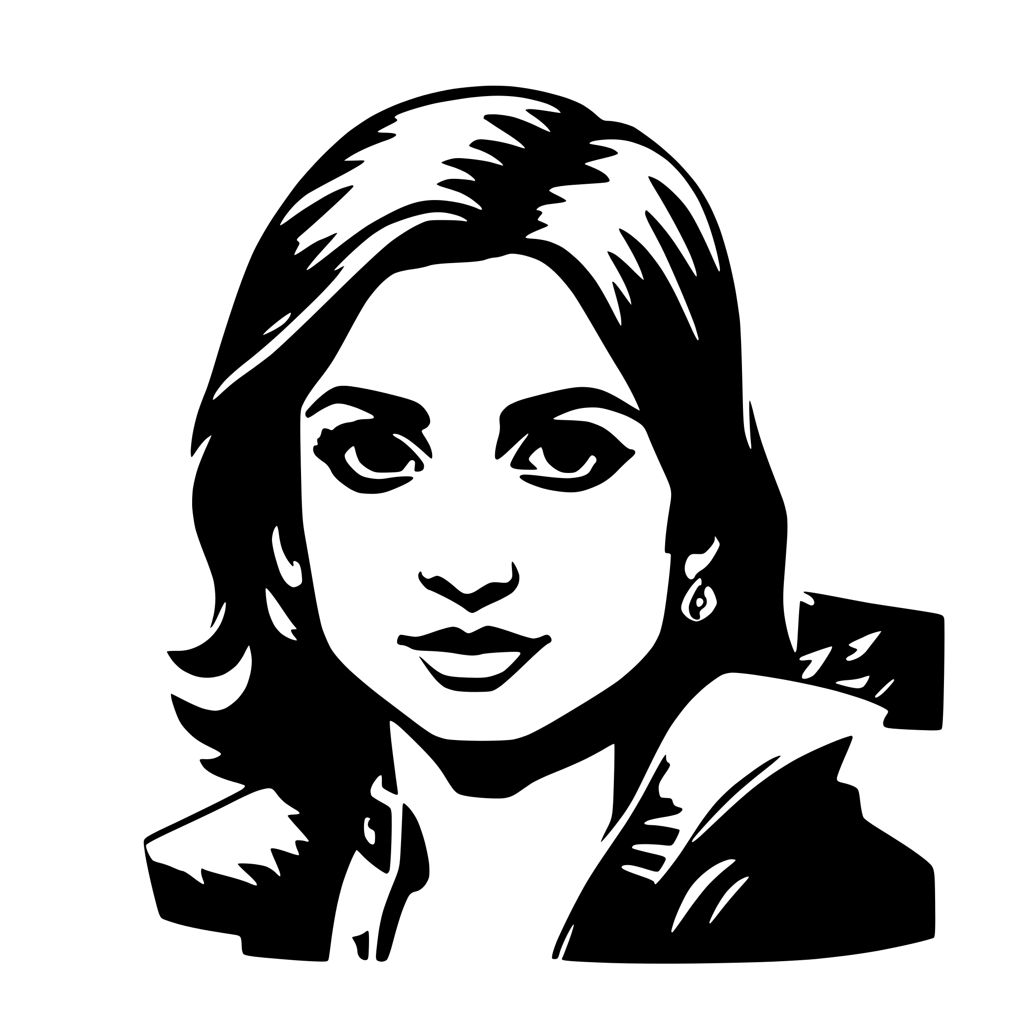 AI-generated SVG of 'NAG'