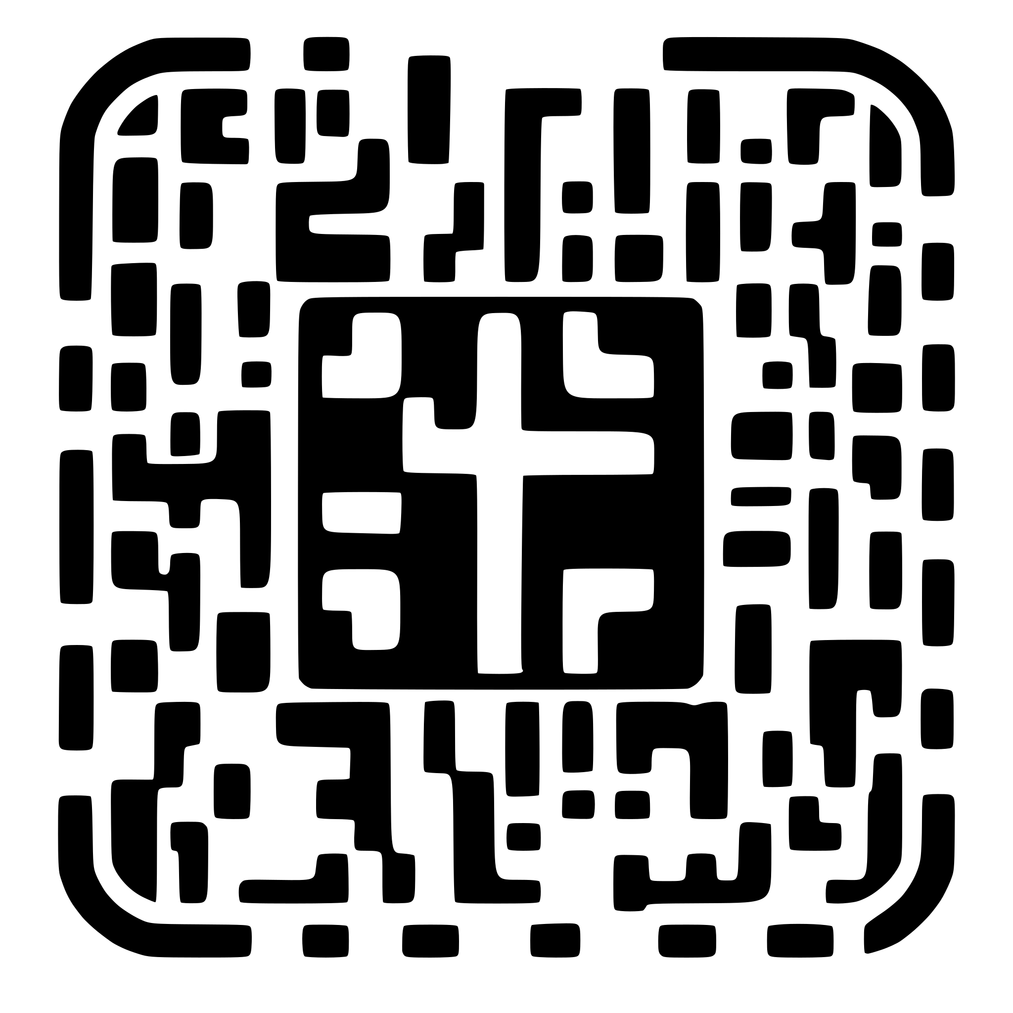 AI-generated SVG of a qr code frame without qr