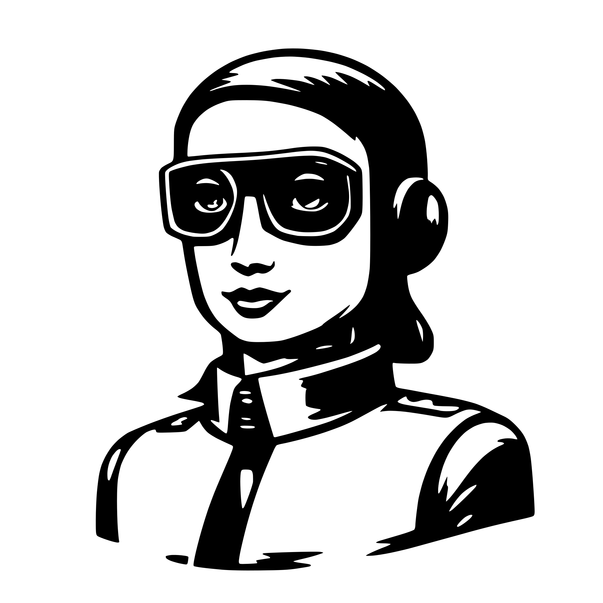 AI-generated SVG of 'generic ai agent'