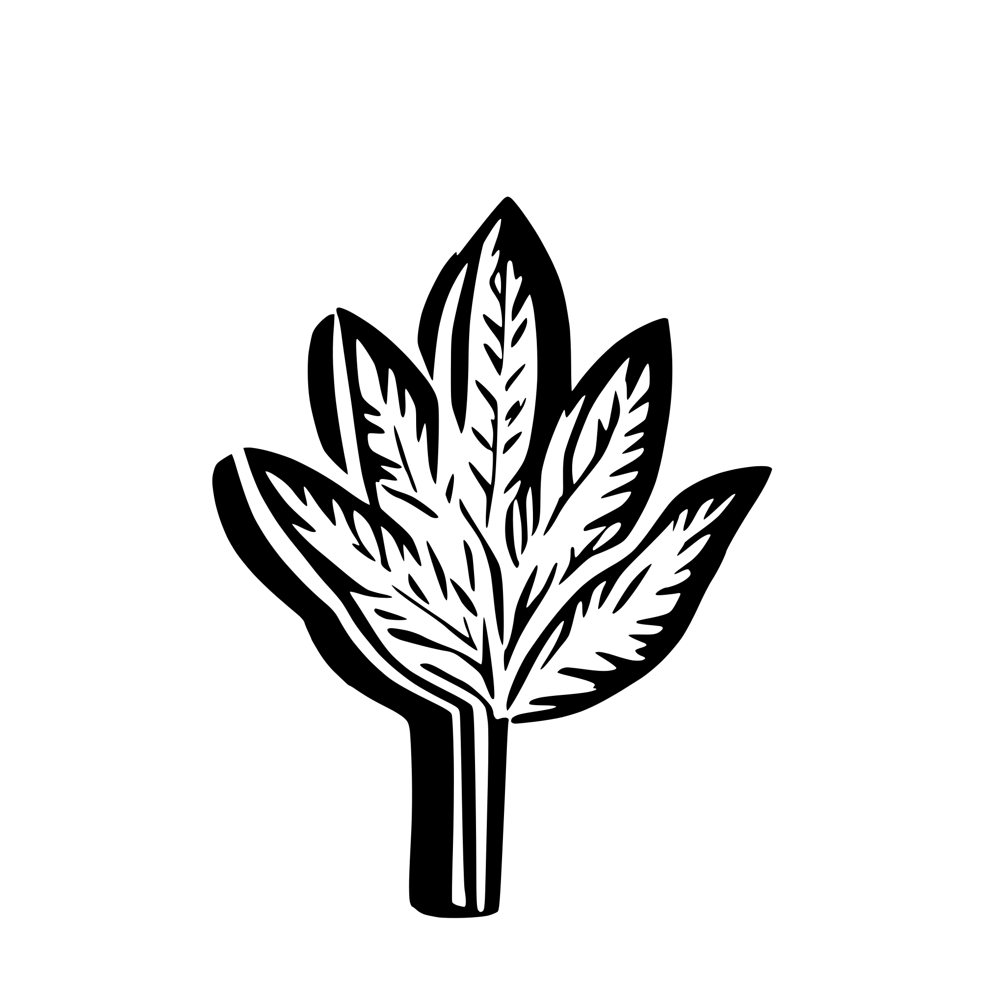 AI-generated SVG of a alex grey art