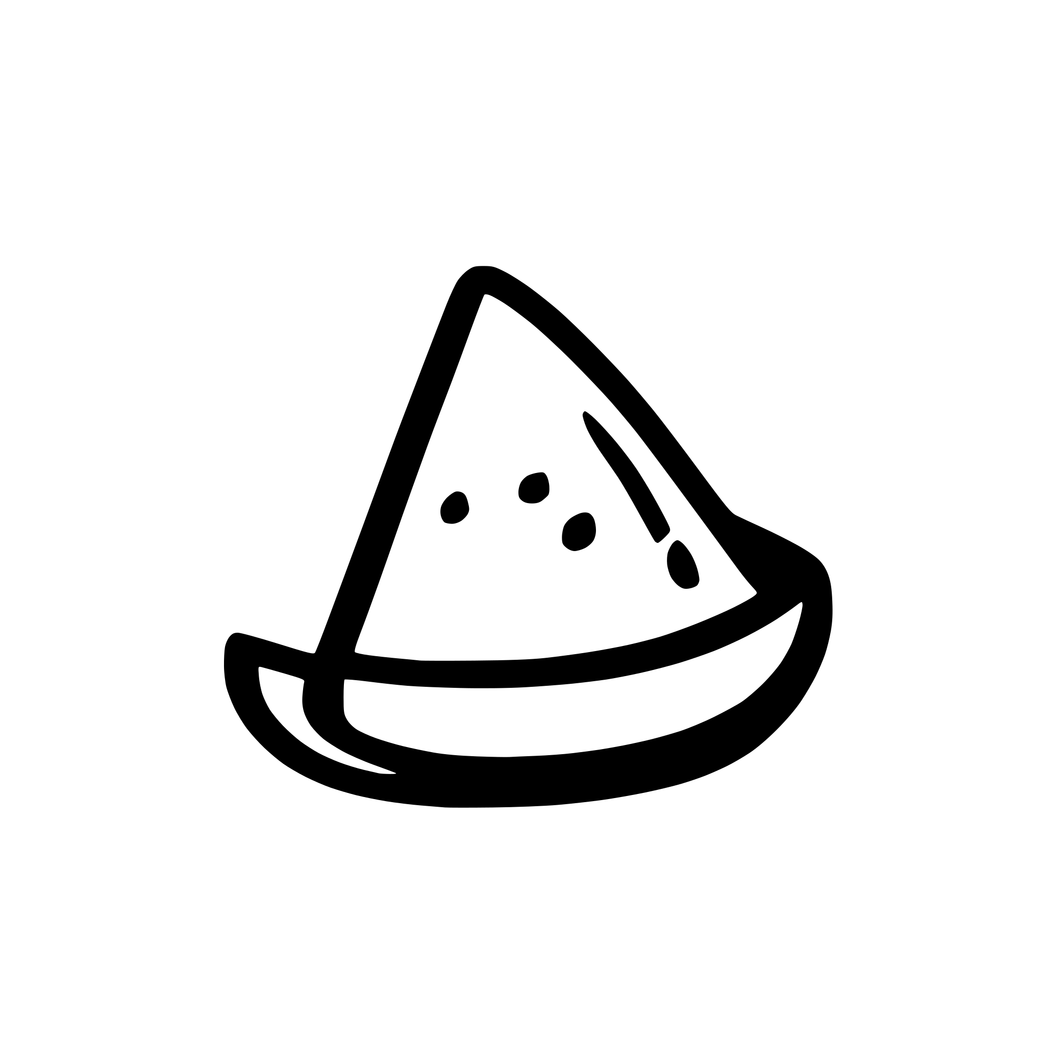 AI-generated SVG of a taco