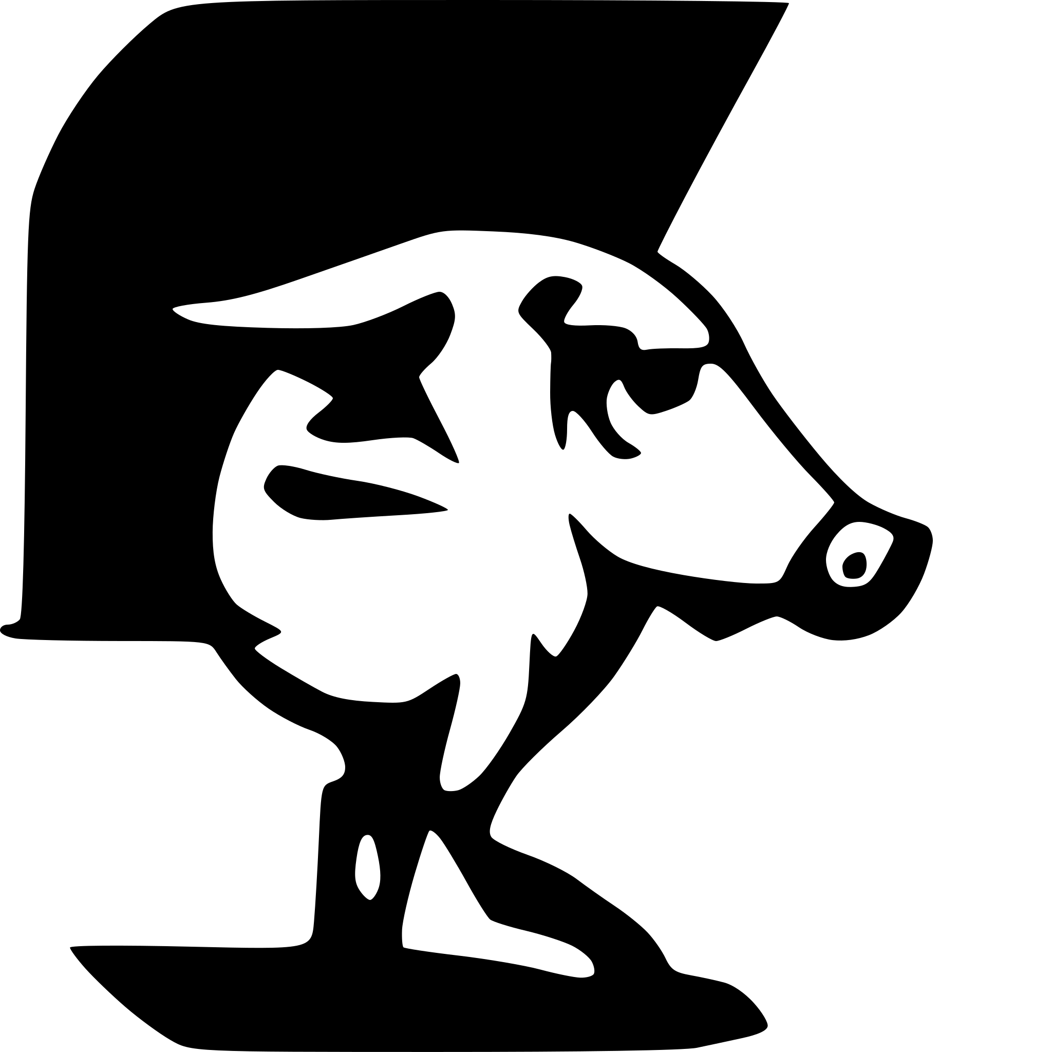AI-generated SVG of 'wild boar right simple'