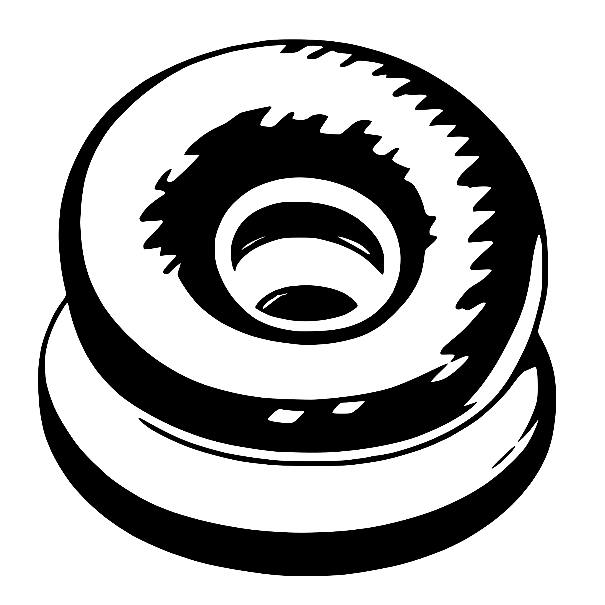 AI-generated SVG of a doughnut