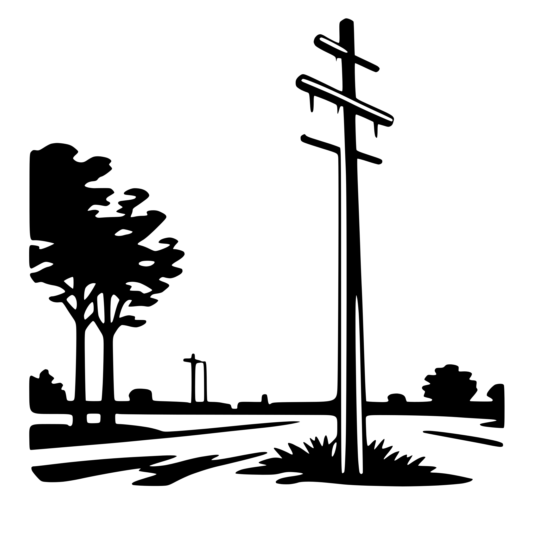 AI-generated SVG of 'utility pole'