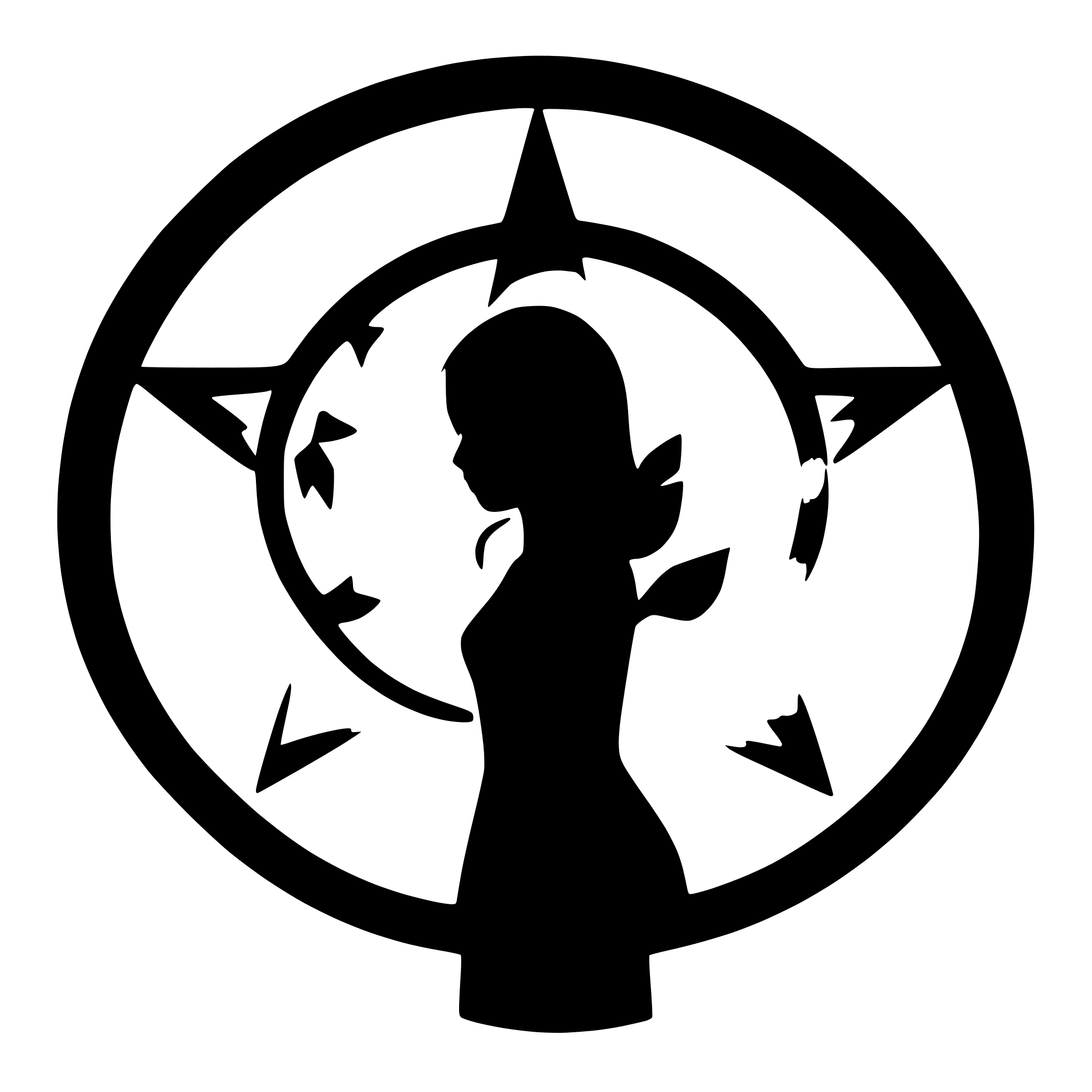 AI-generated SVG of 'pentagram tatto'