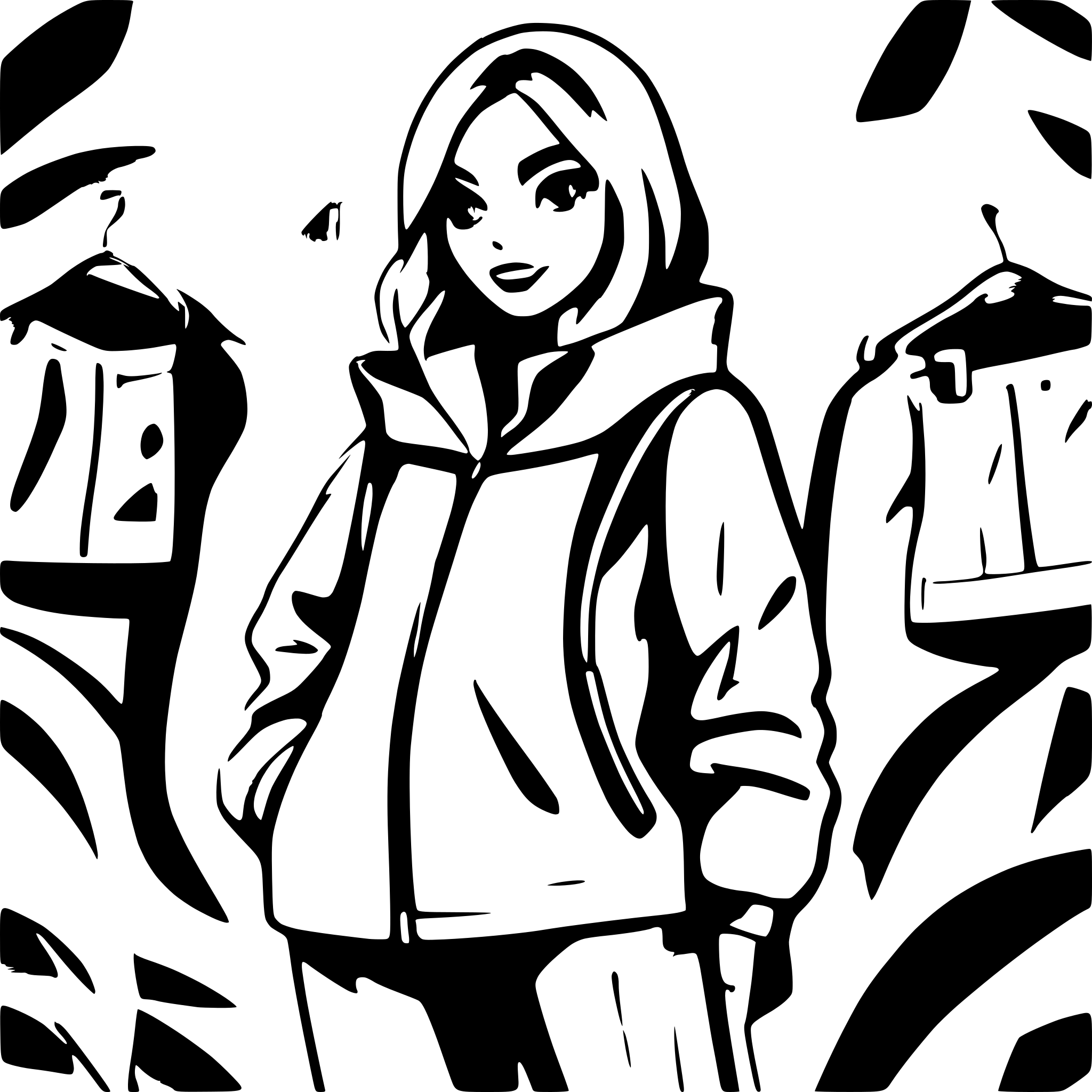 AI-generated SVG of a Luxury, outdoor, sportswear