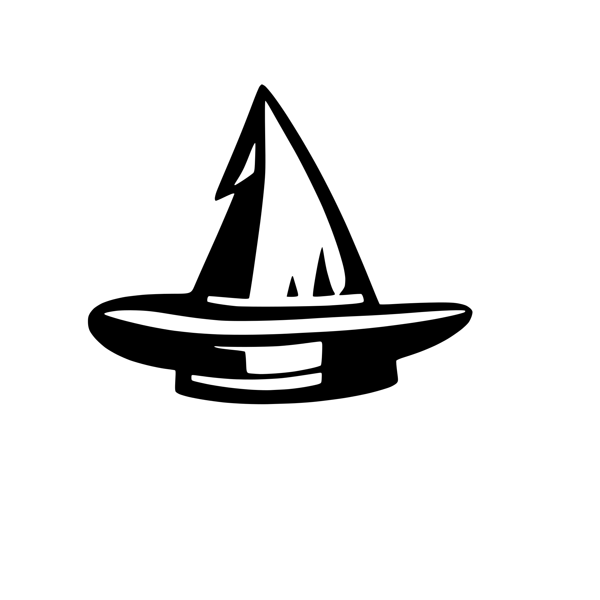 AI-generated SVG of 'A magical wizard hat'