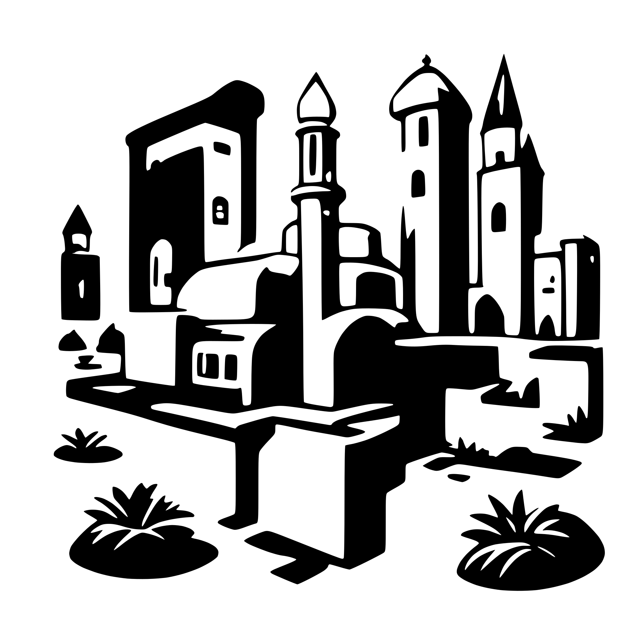 AI-generated SVG of a jxmstudio
