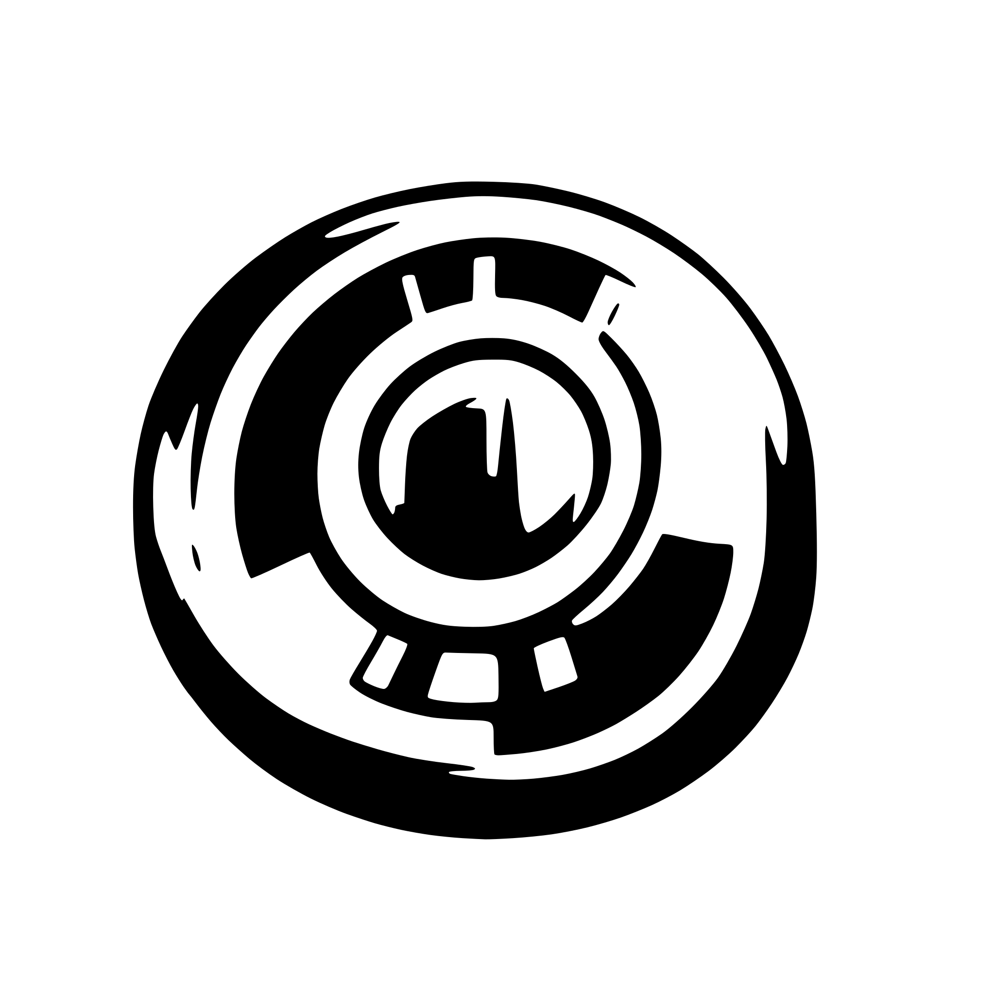 AI-generated SVG of 'portal icon simple chunky bold shapes'