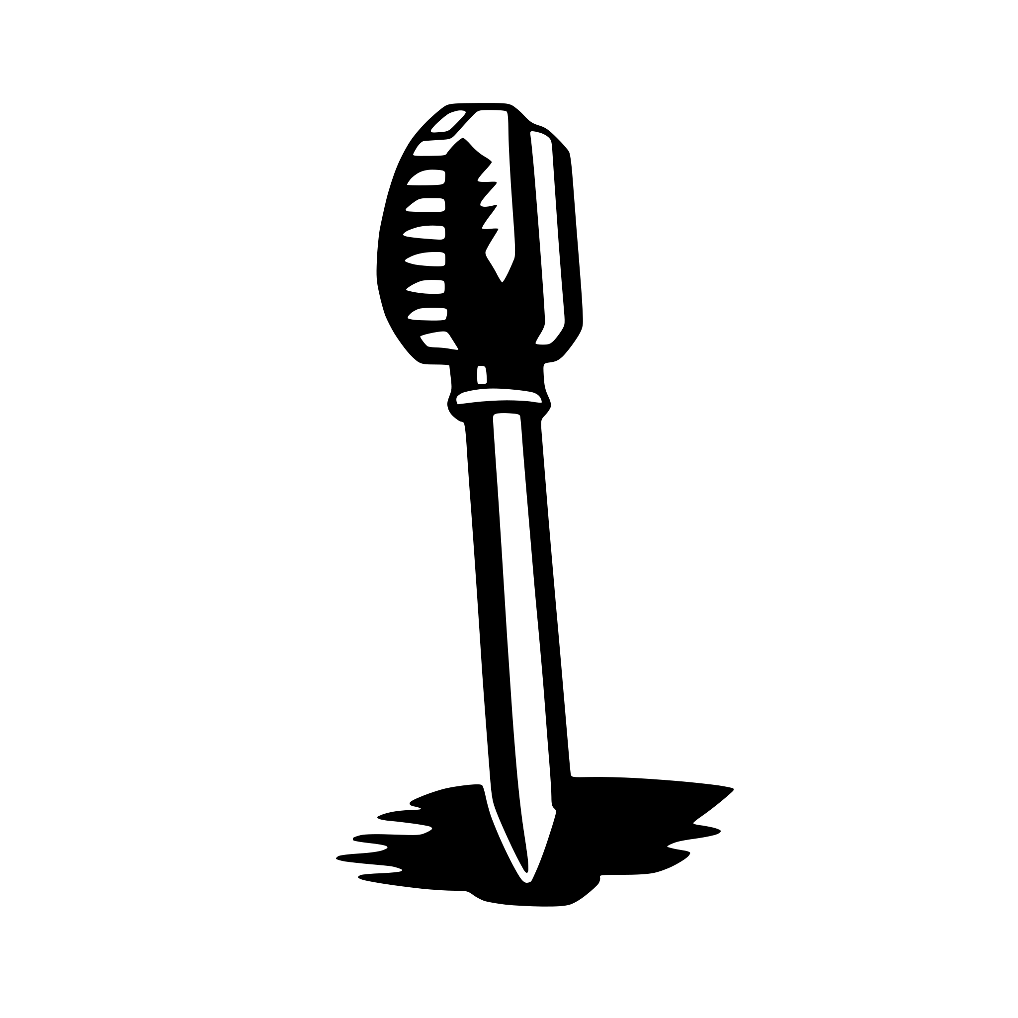 AI-generated SVG of a screwdriver