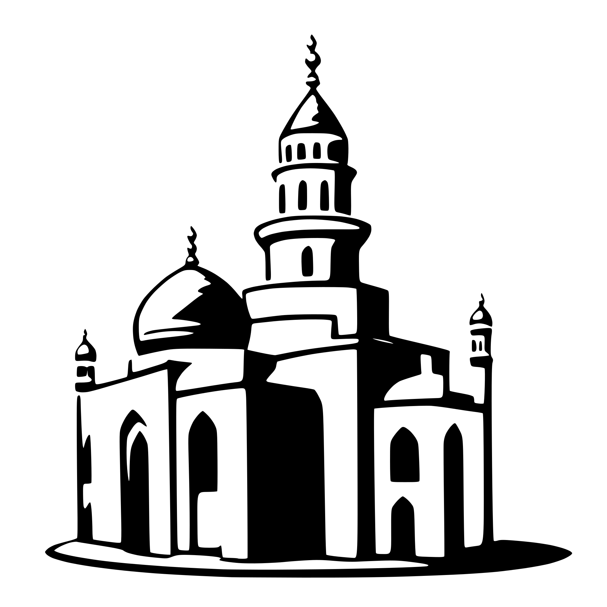 AI-generated SVG of 'mosque'