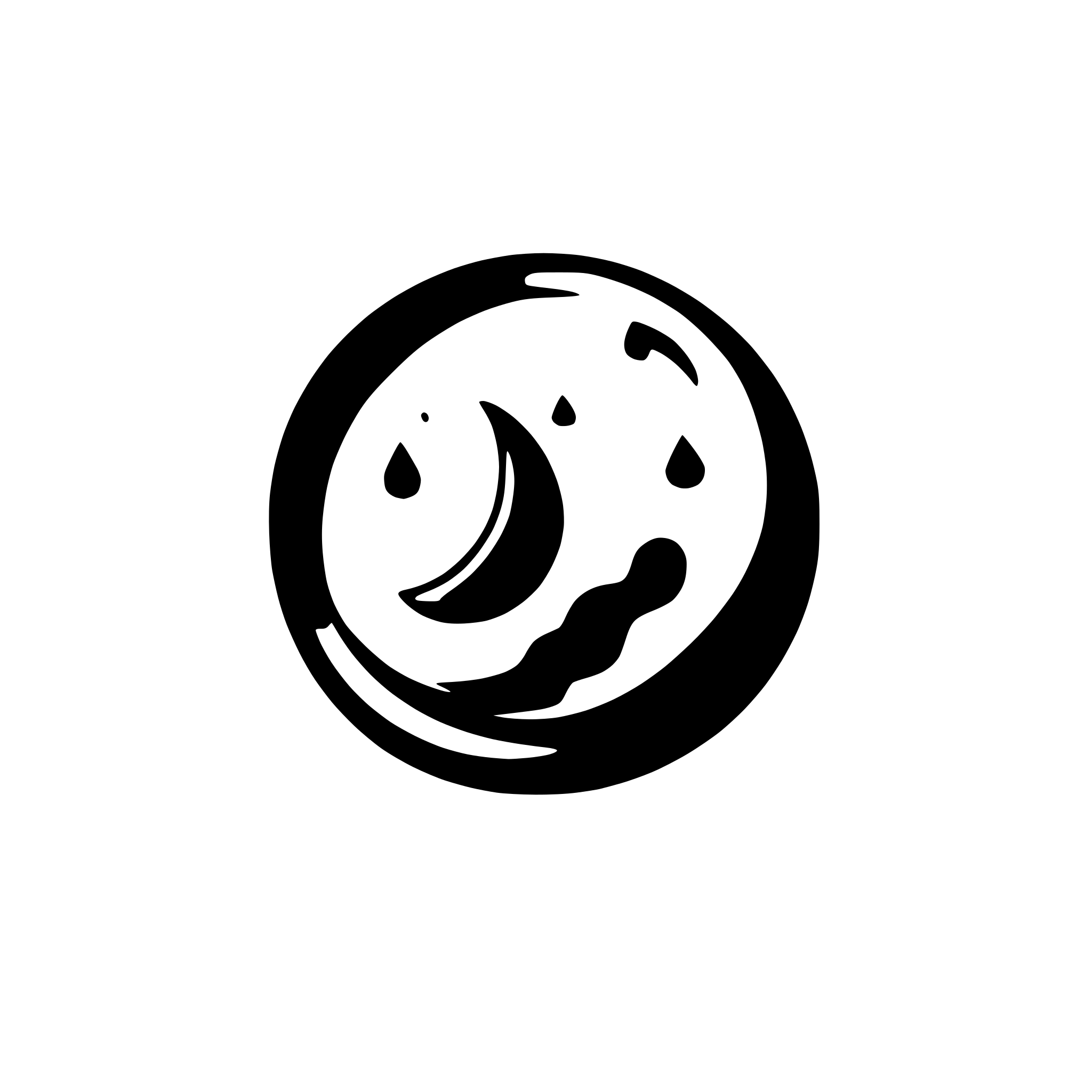 AI-generated SVG of 'simple moon icon'