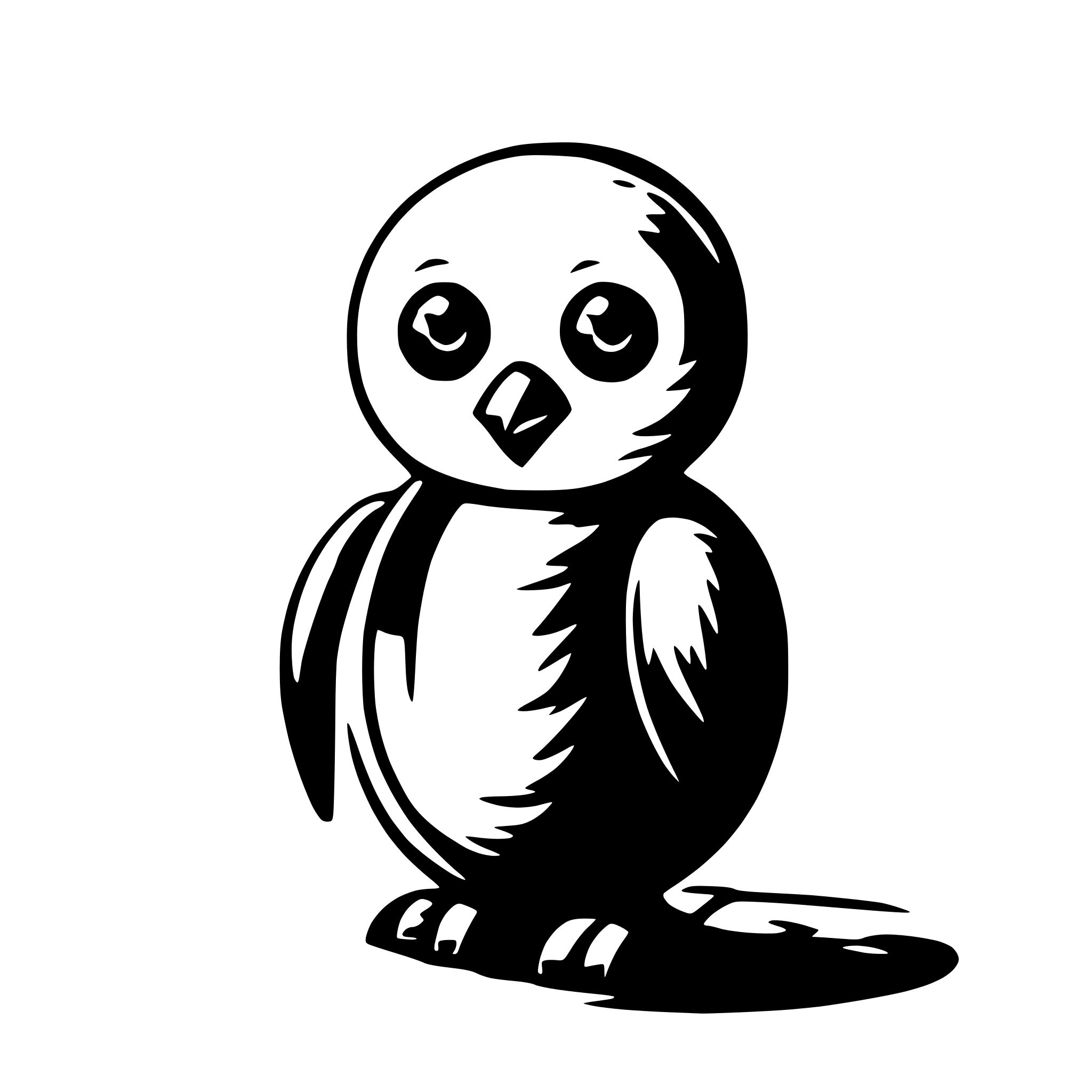 AI-generated SVG of 'pingwin'