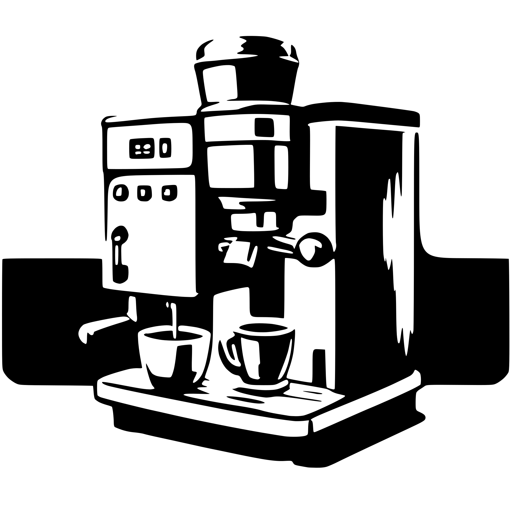 AI-generated SVG of 'espresso coffee machine'