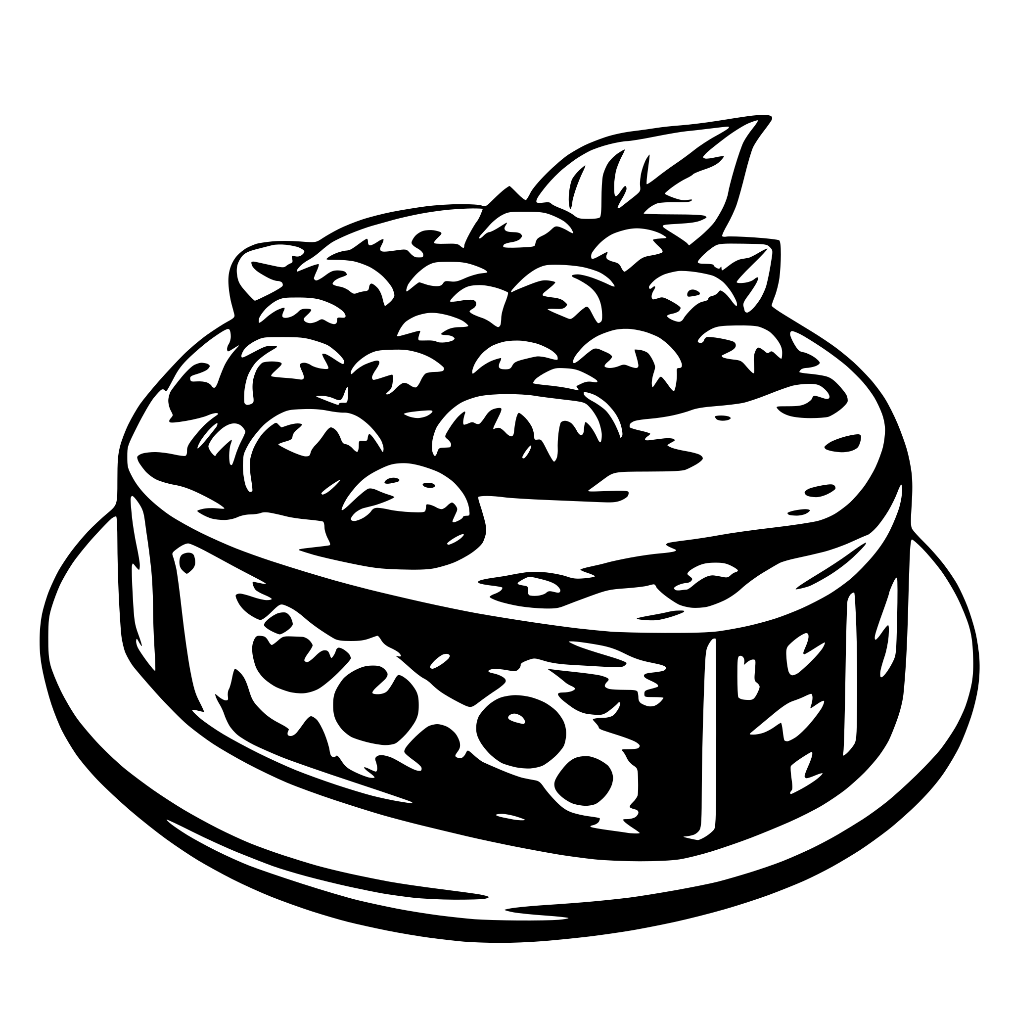 AI-generated SVG of 'VISCIOUS AND DELICIOUS'