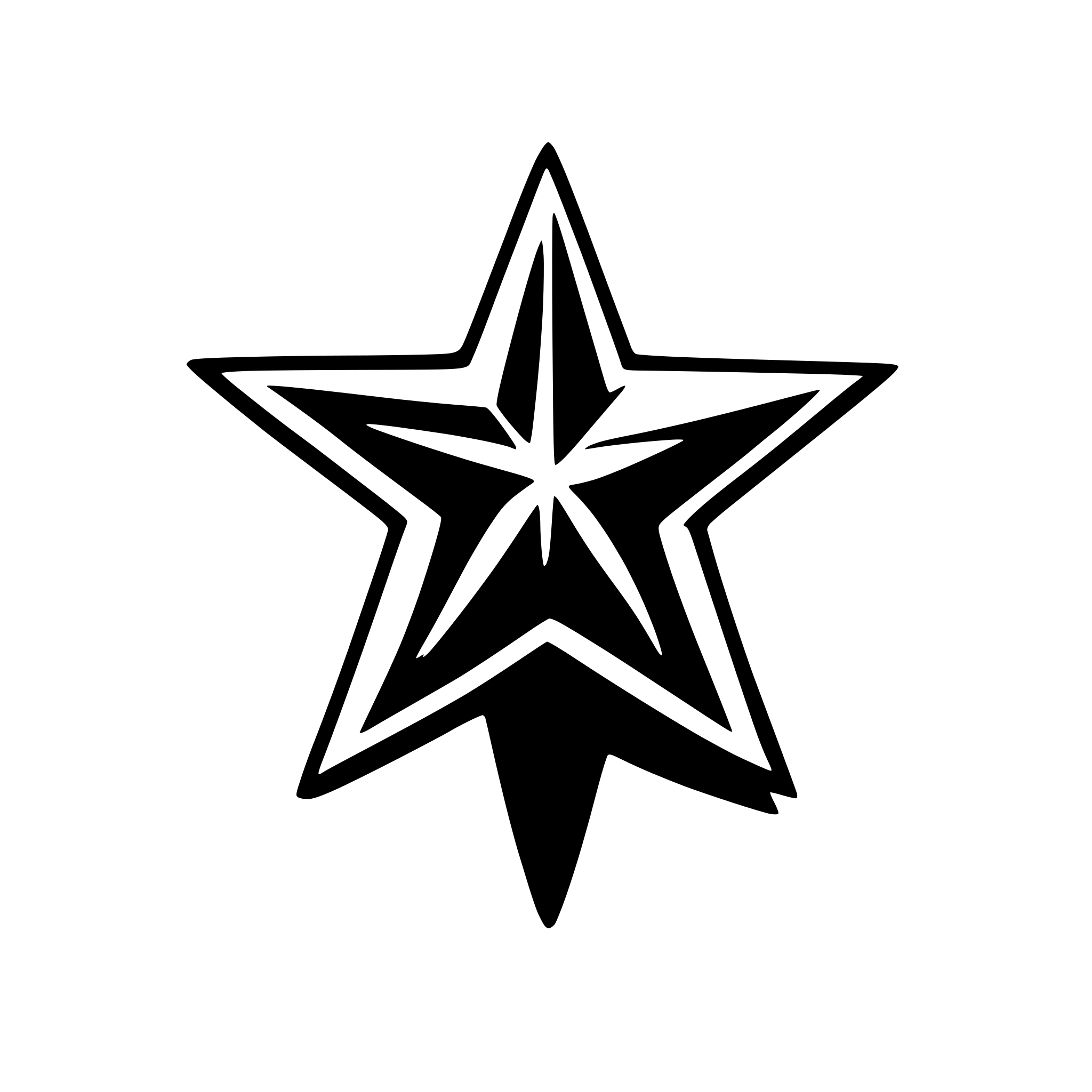 AI-generated SVG of 'a shining star'
