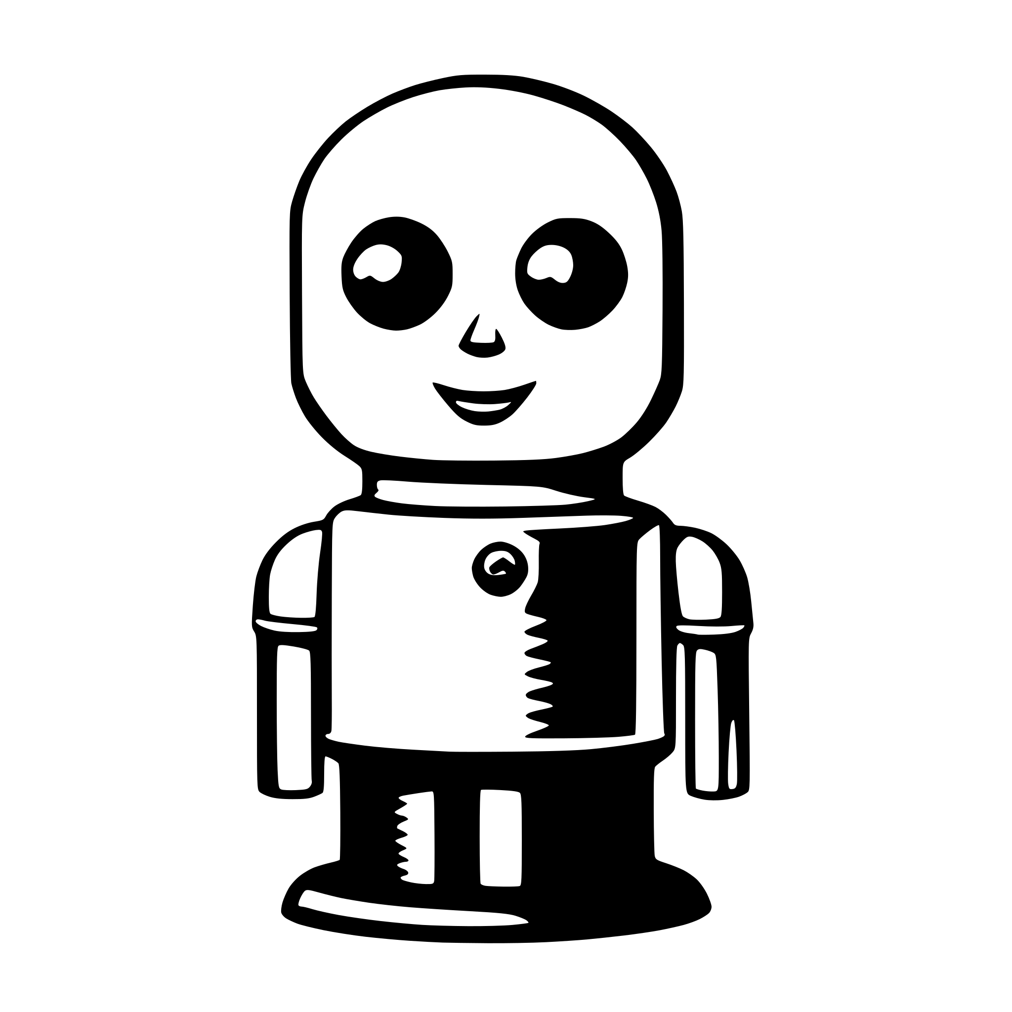 AI-generated SVG of 'security cute pop toy'