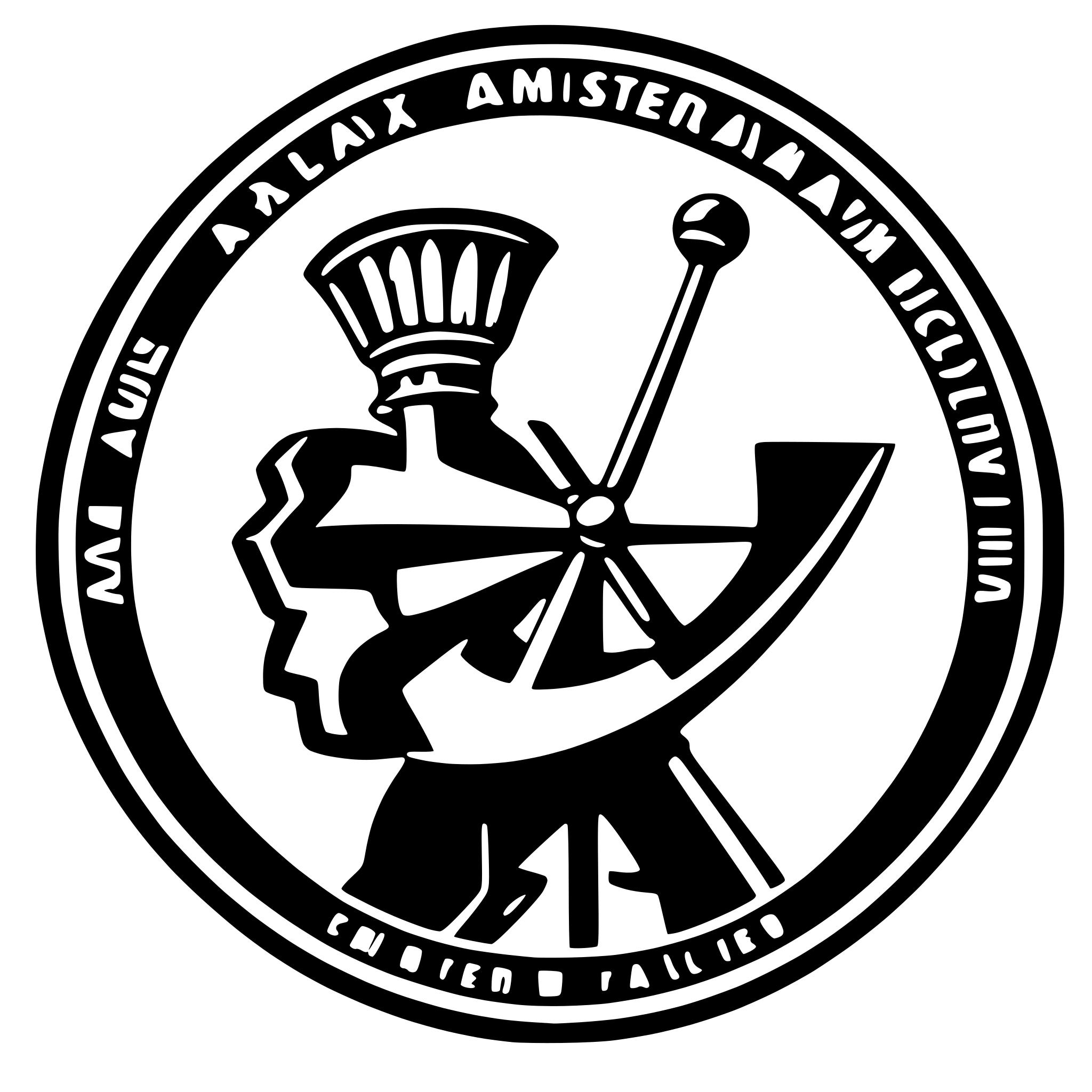 AI-generated SVG of a Ajax amsterdam old logo 3d