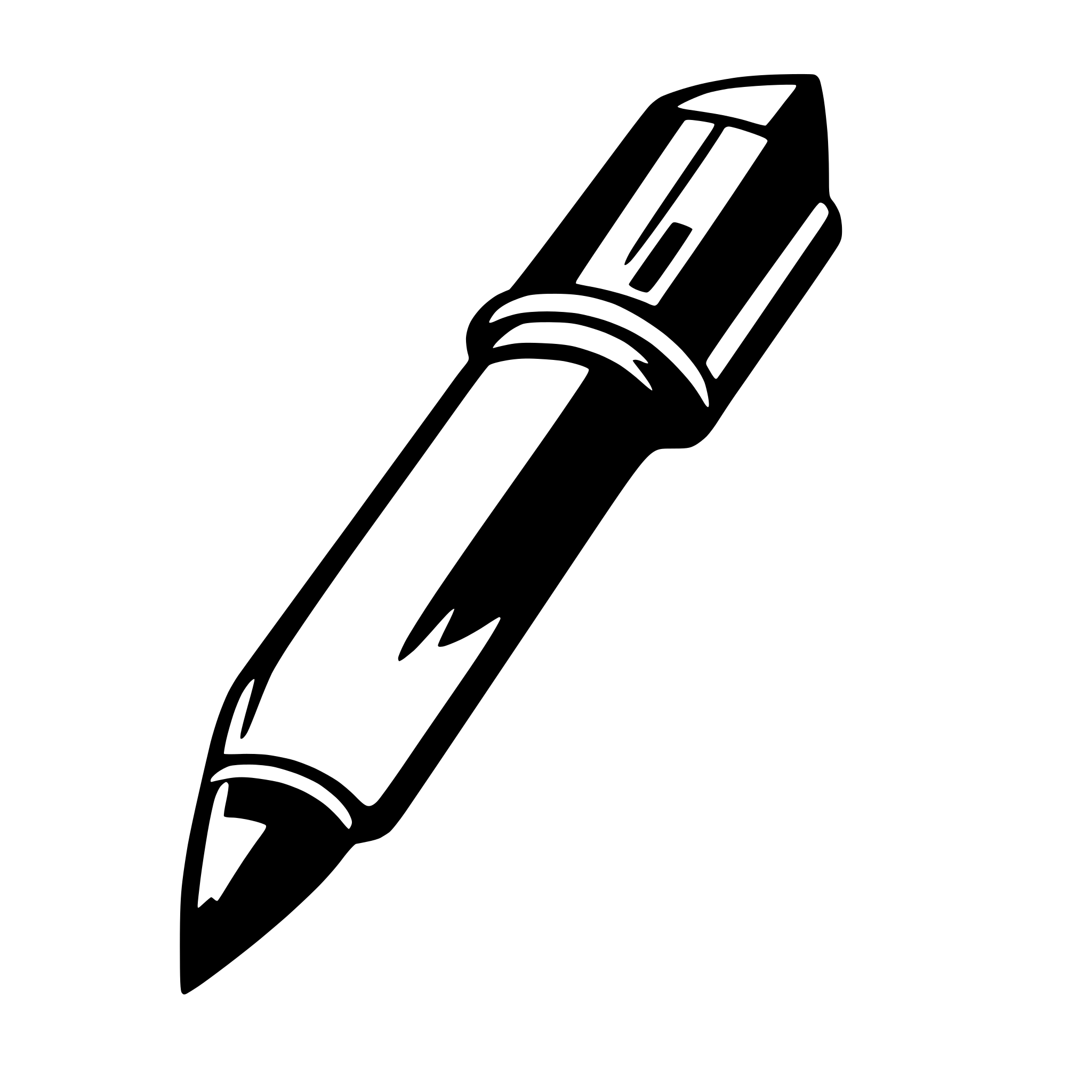 AI-generated SVG of a marker