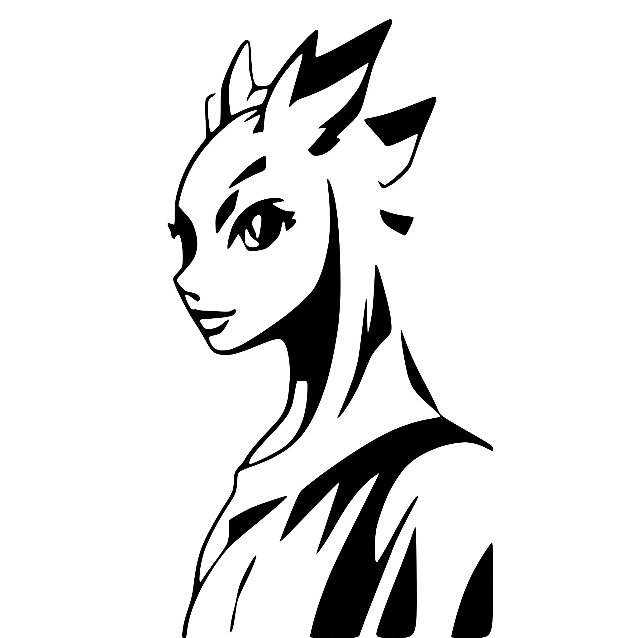 AI-generated SVG of a dragon