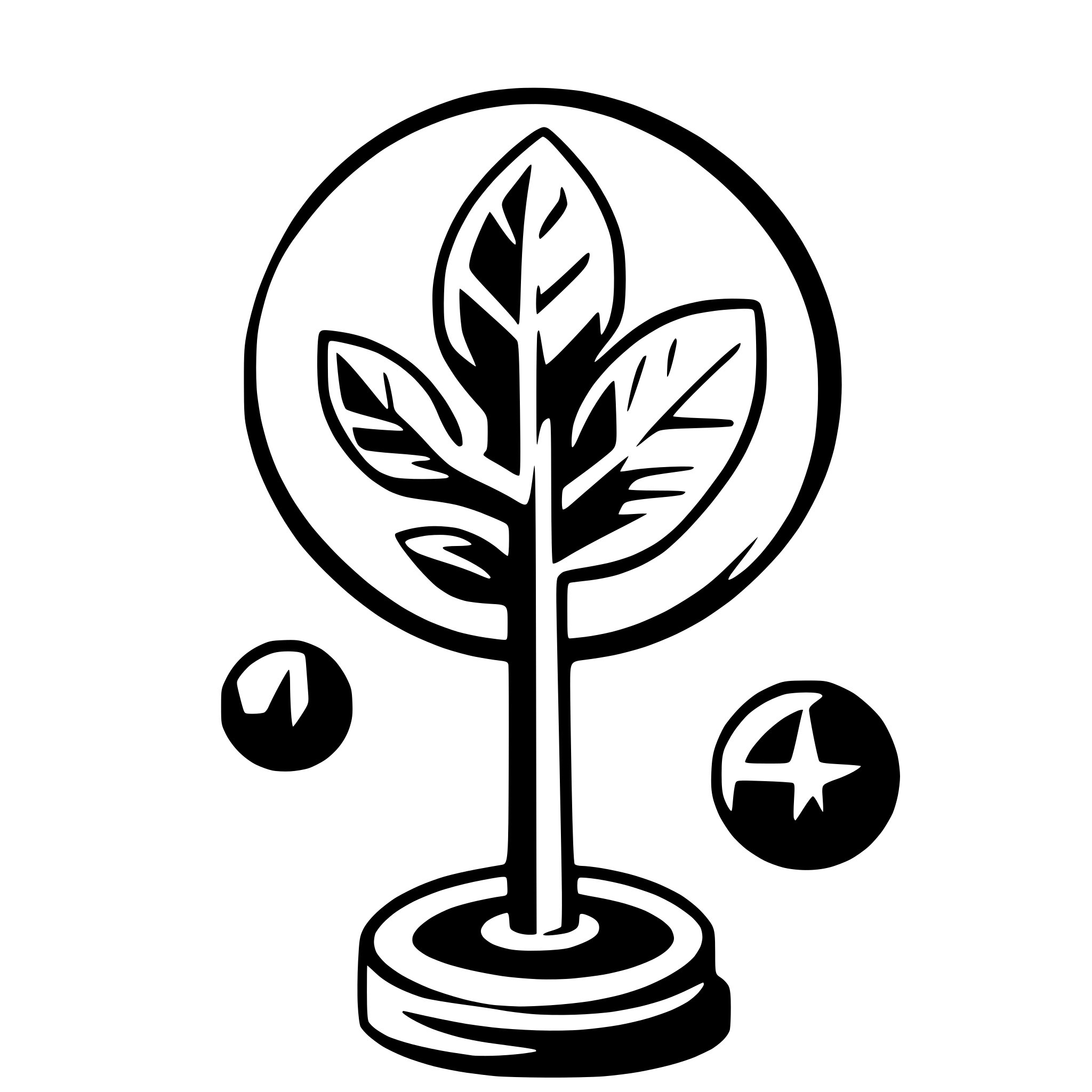AI-generated SVG of a minimalist