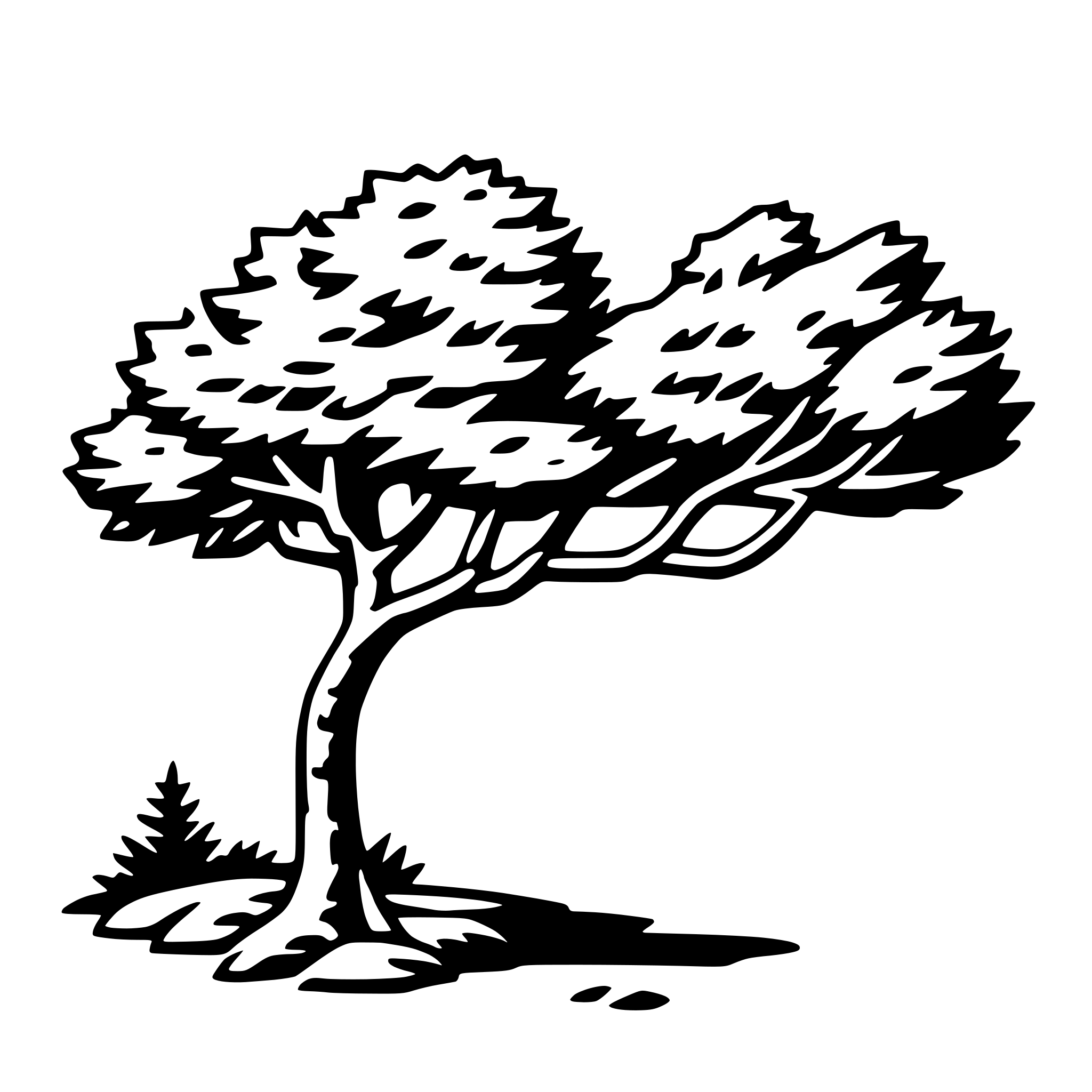 AI-generated SVG of 'larch tree'