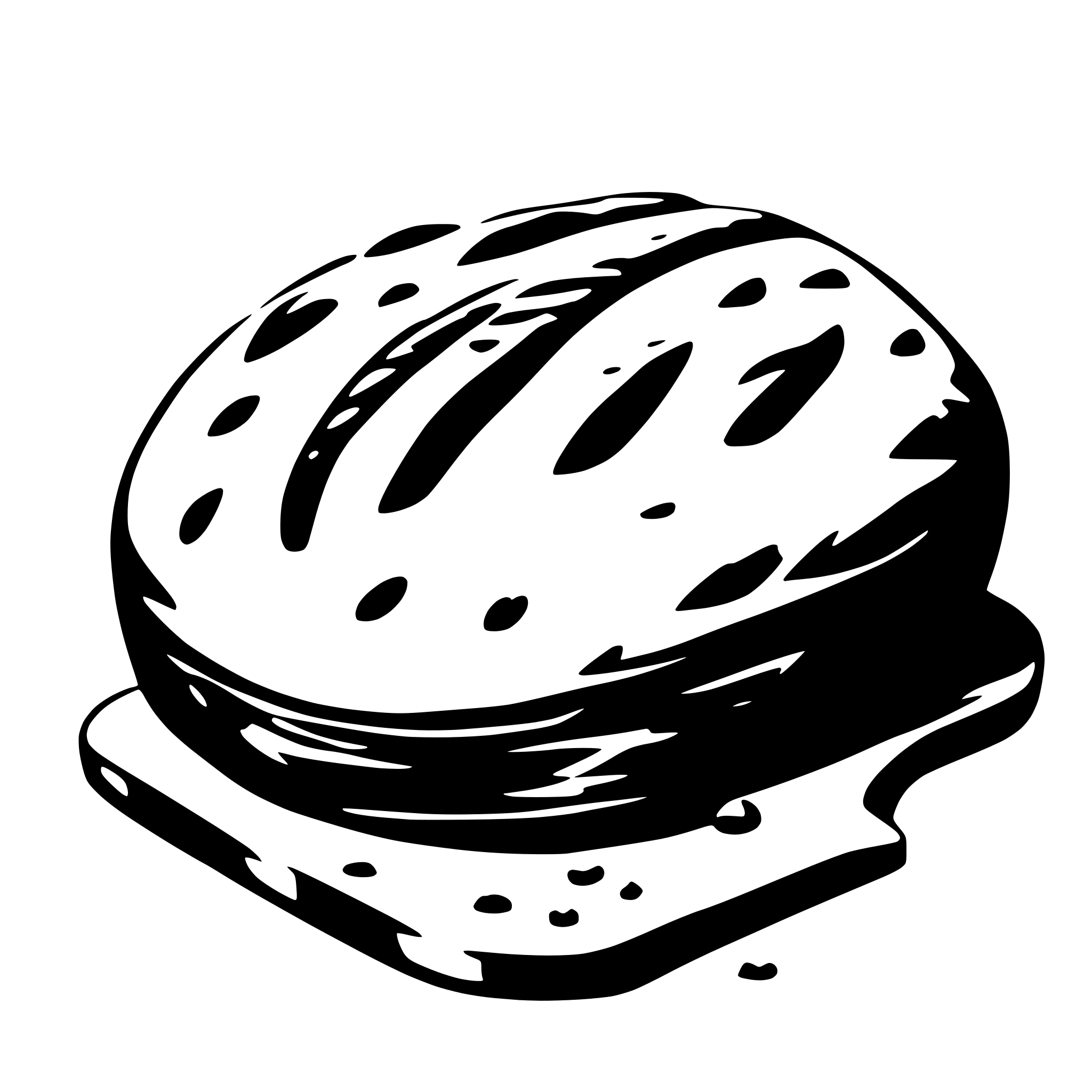 AI-generated SVG of a sour dough