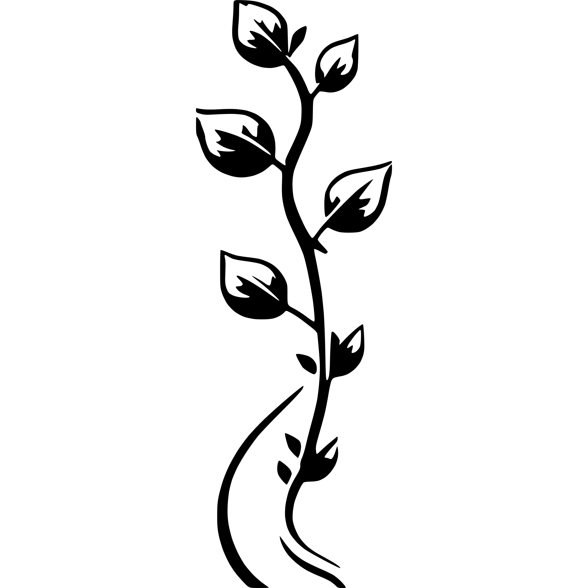 AI-generated SVG of 'A beautiful and magic vine'