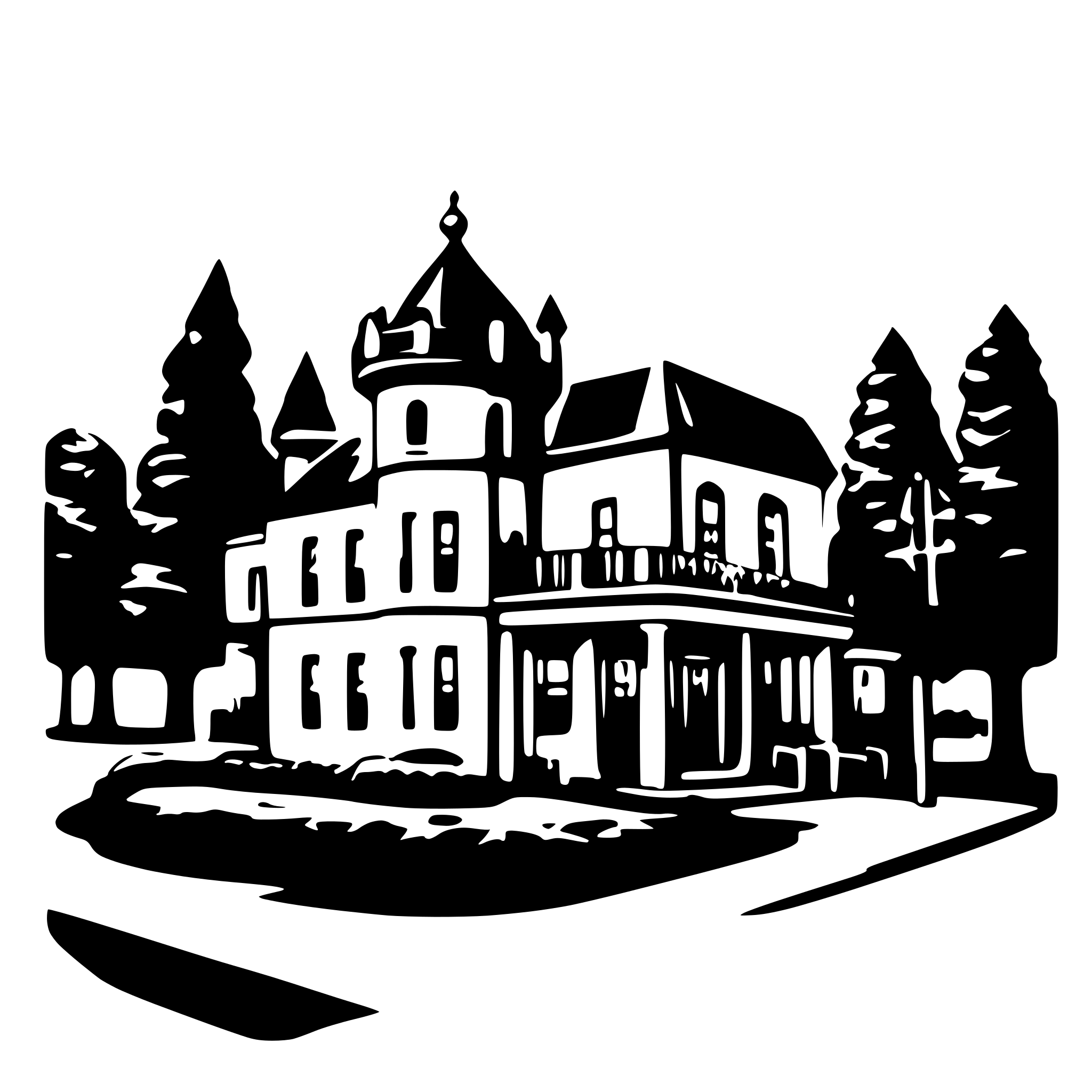 AI-generated SVG of 'Stars Hollow'