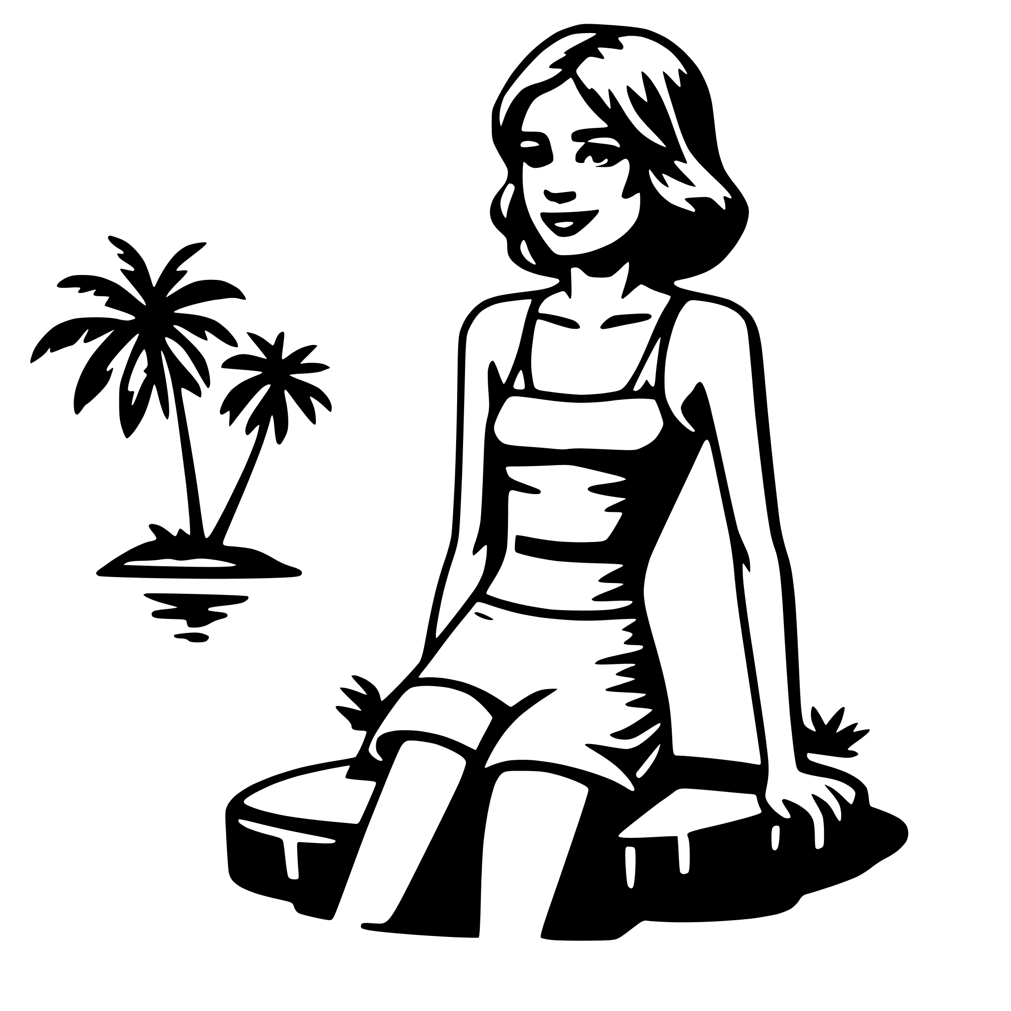 AI-generated SVG of 'swimwear'