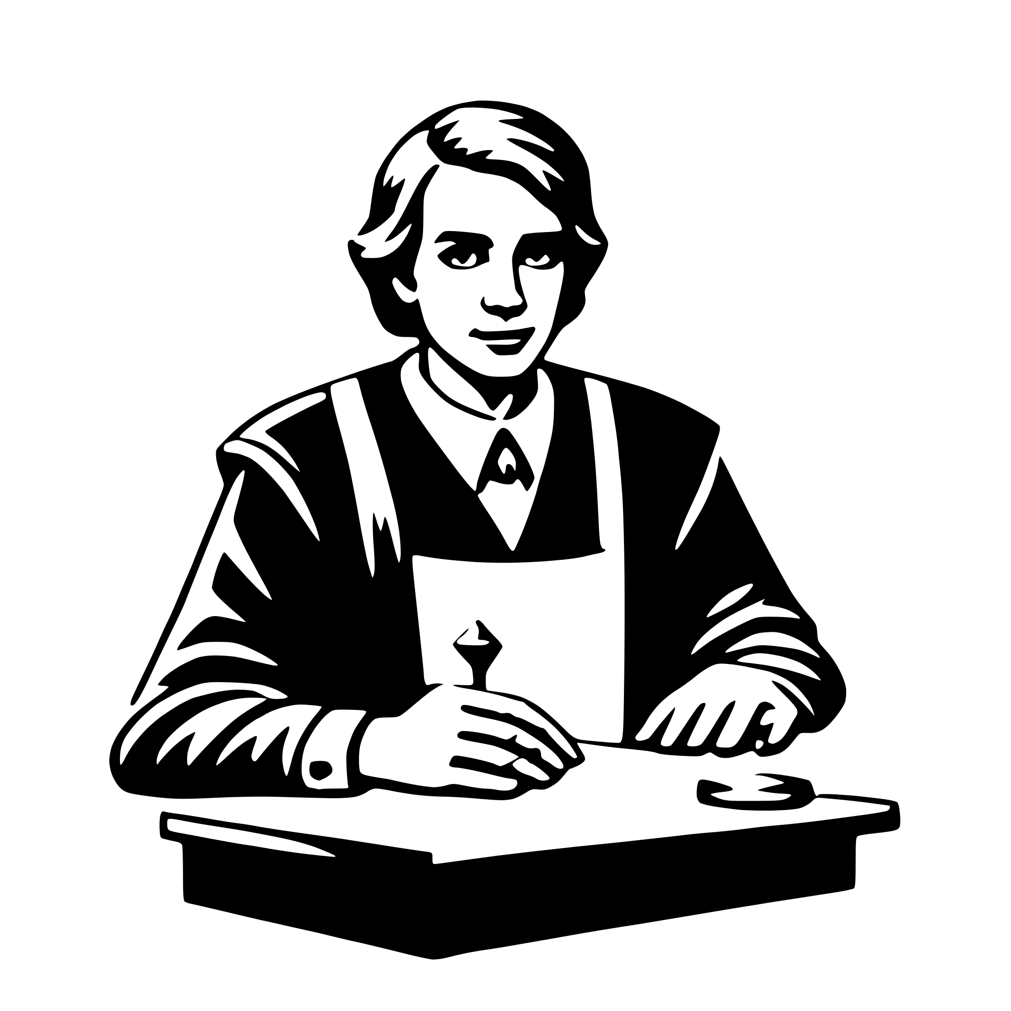 AI-generated SVG of 'judge'