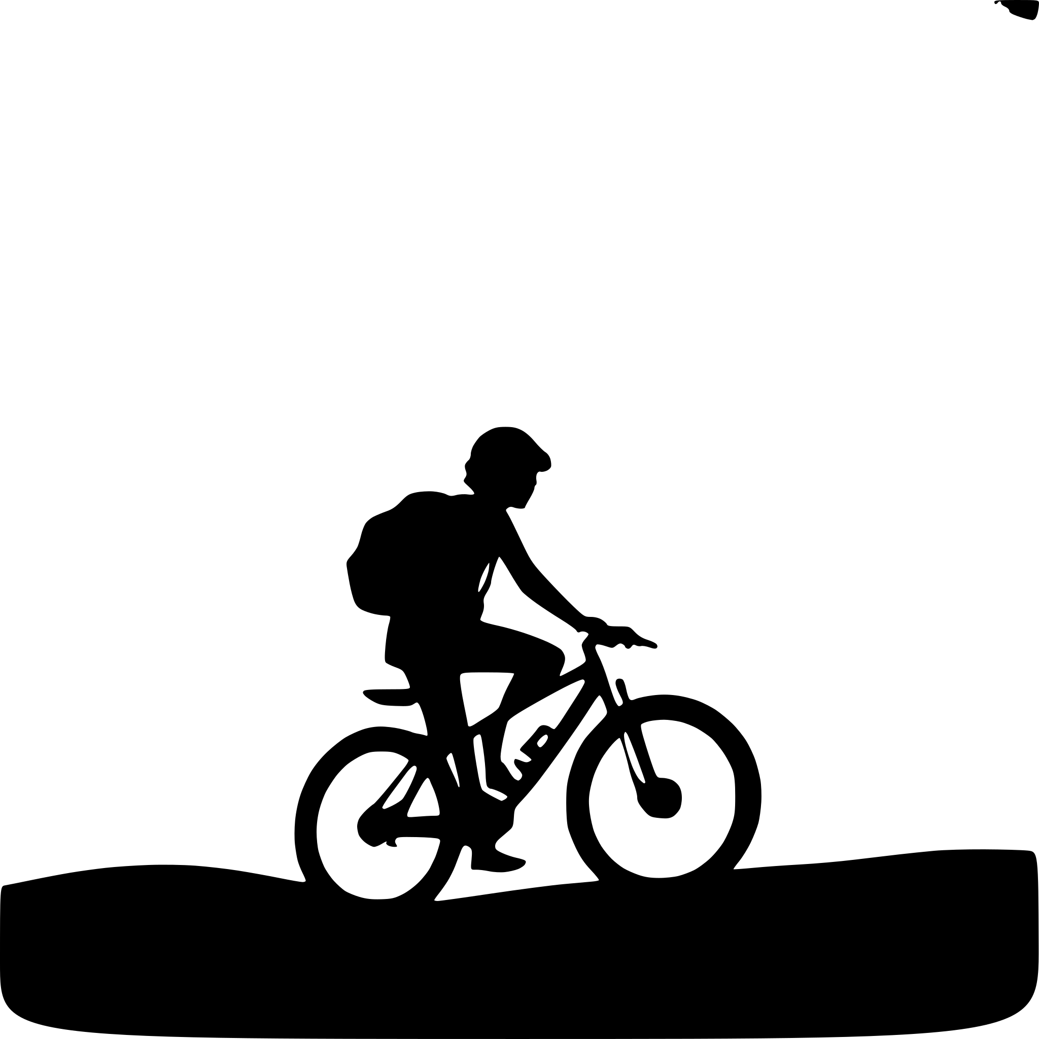 AI-generated SVG of a mountainbike in front of the moon